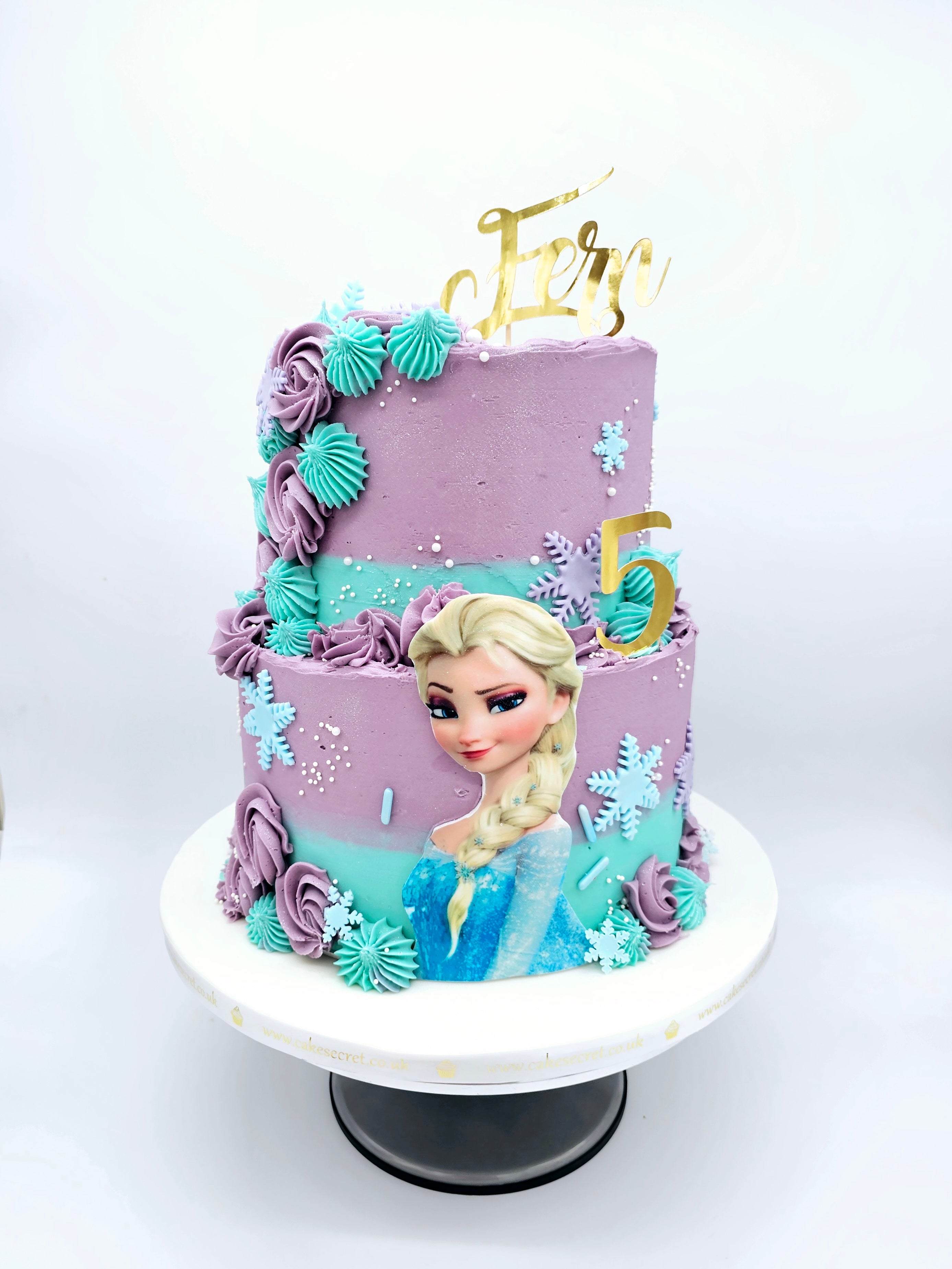 Frozen Elsa Birthday Cake
