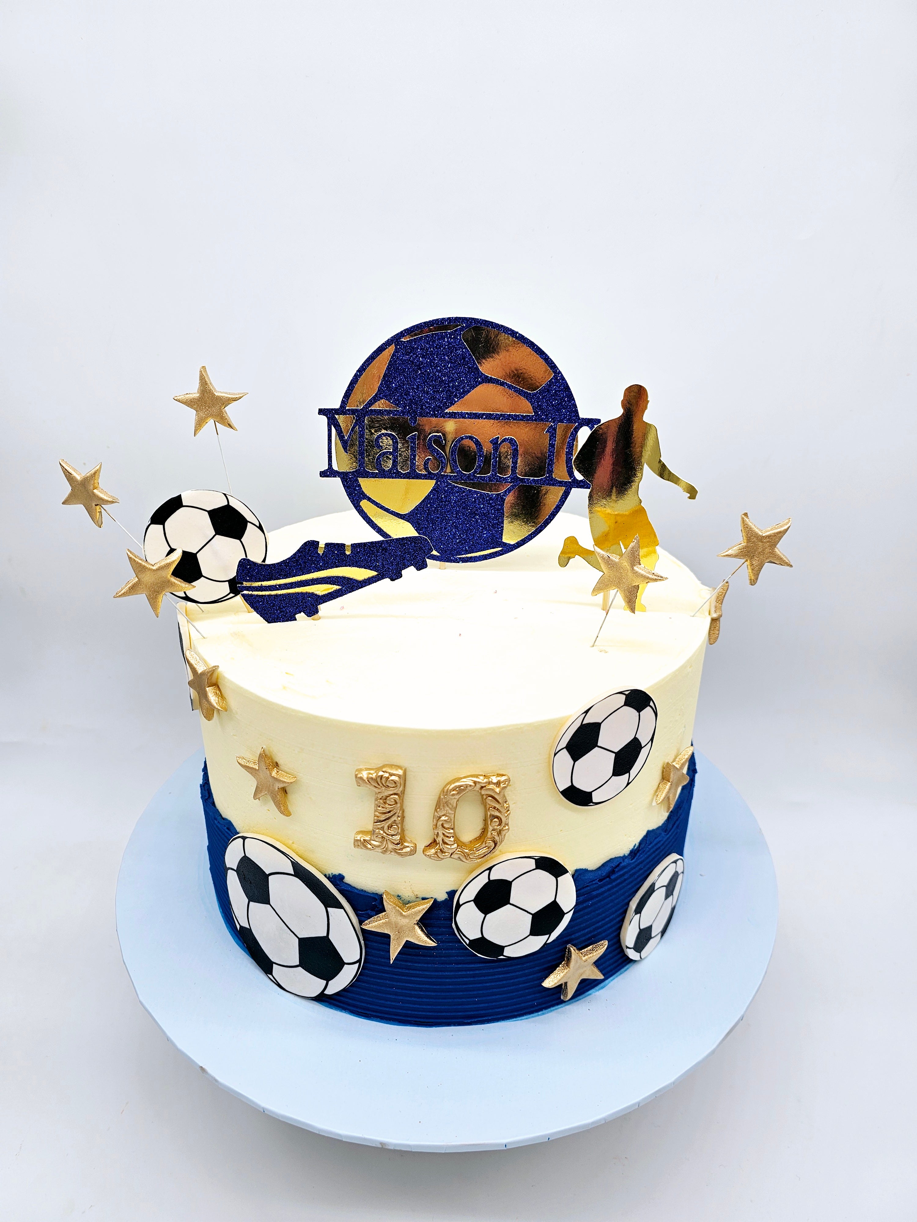 Football Star Birthday Cake
