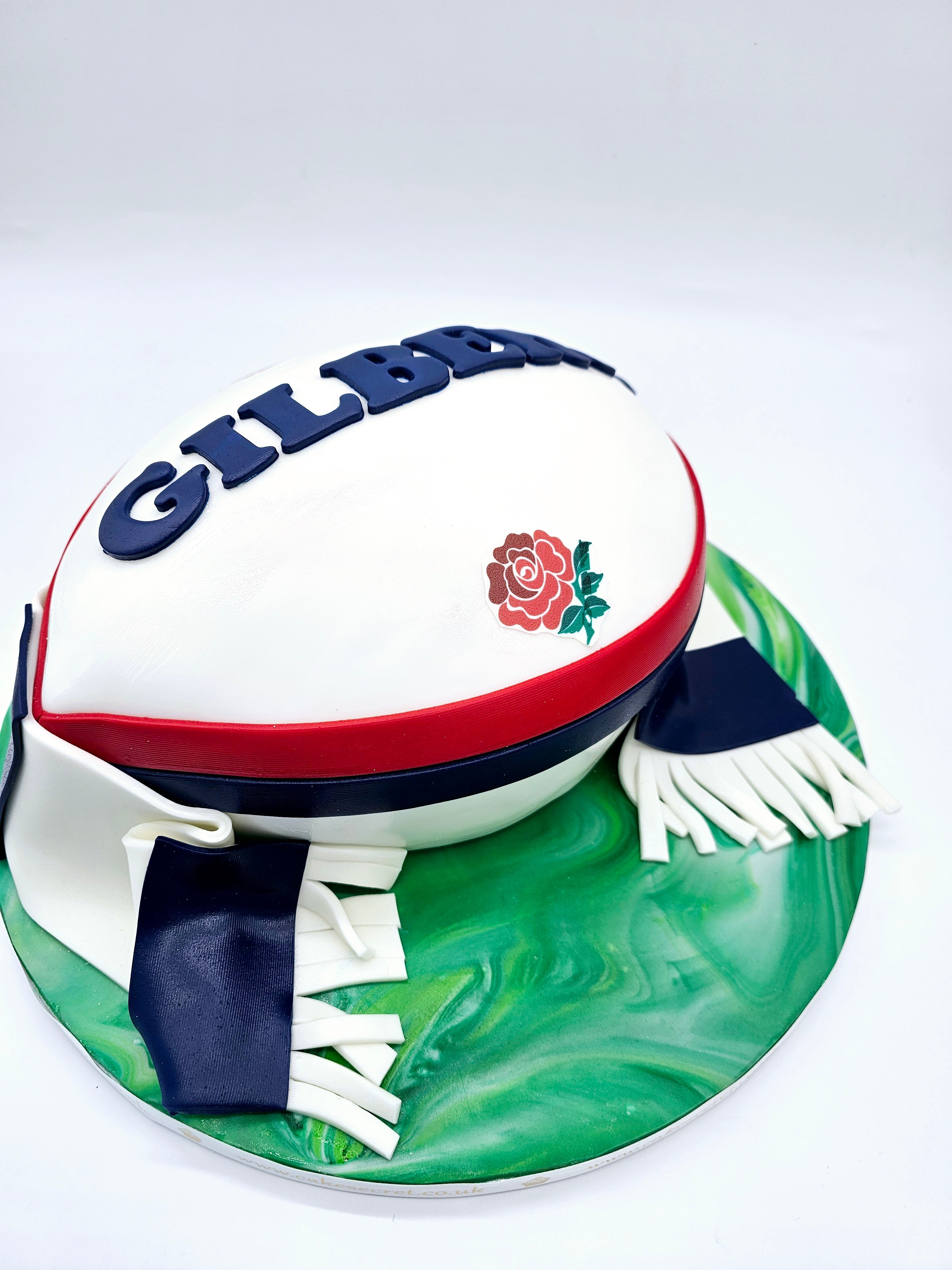 Rugby Ball Cake - Cake Secret