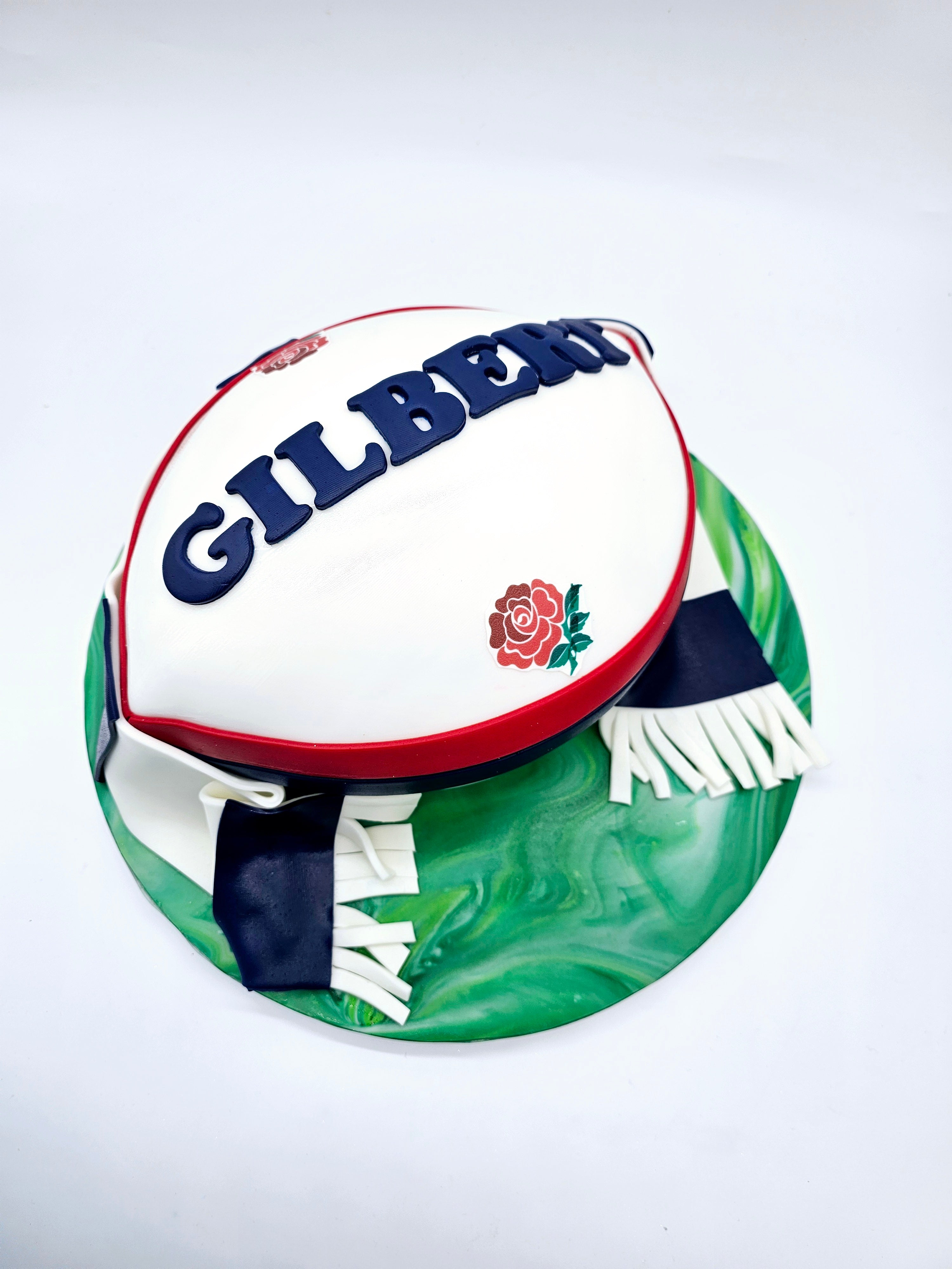 Rugby Ball Cake - Cake Secret