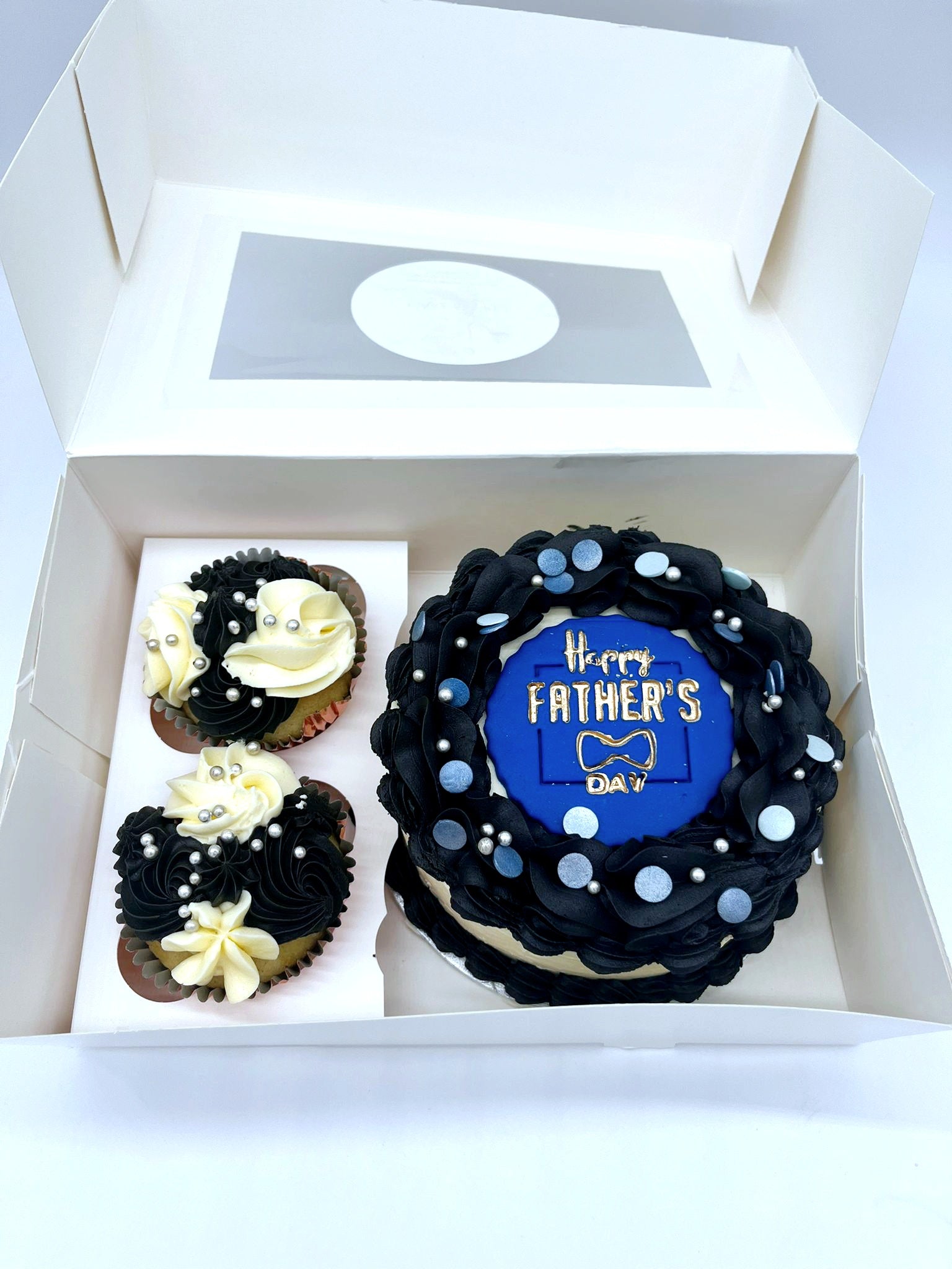 Happy Father's Day Mini Cake & Cupcake Set - Cake Secret