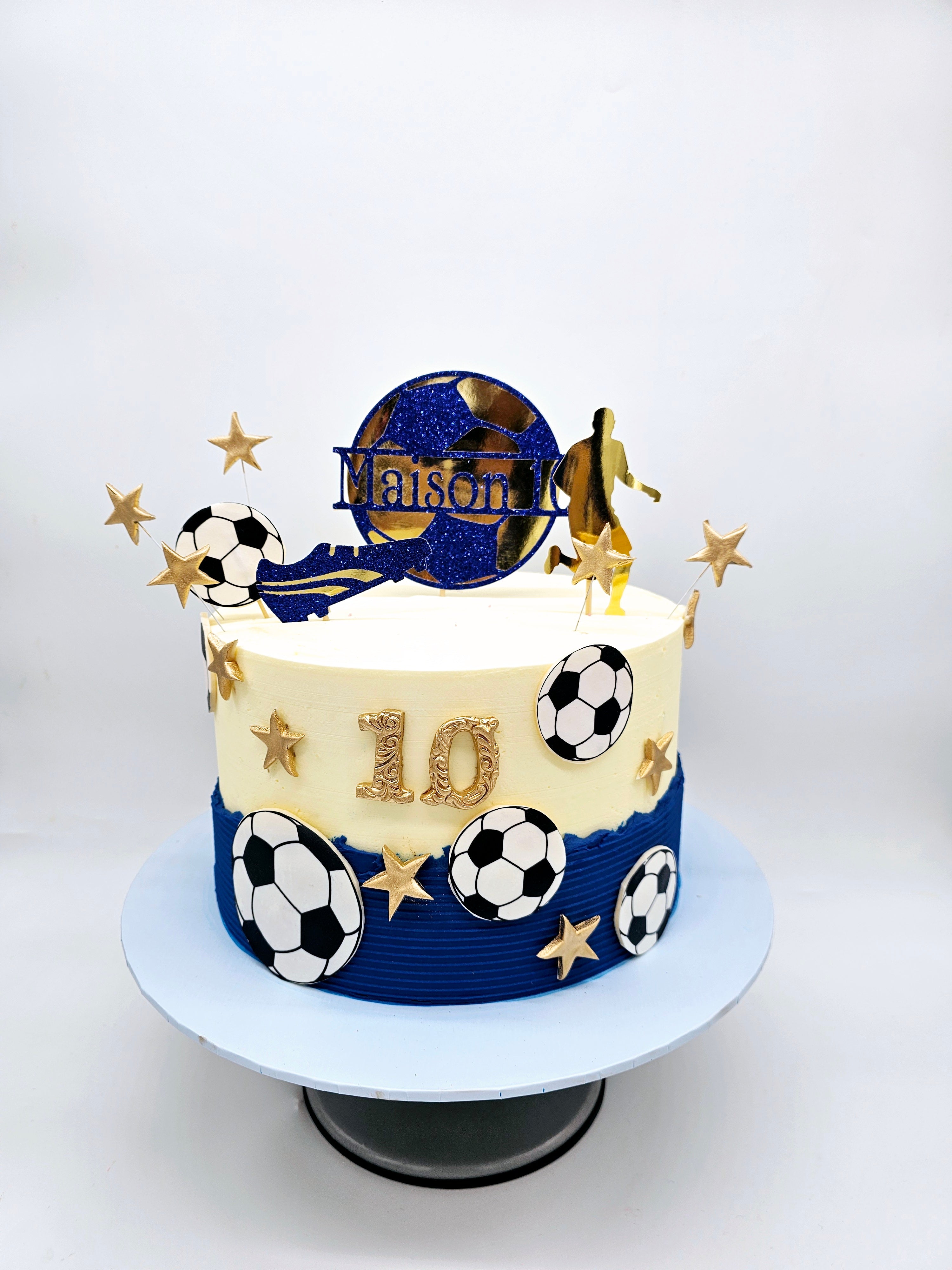 Football Star Birthday Cake - Cake Secret
