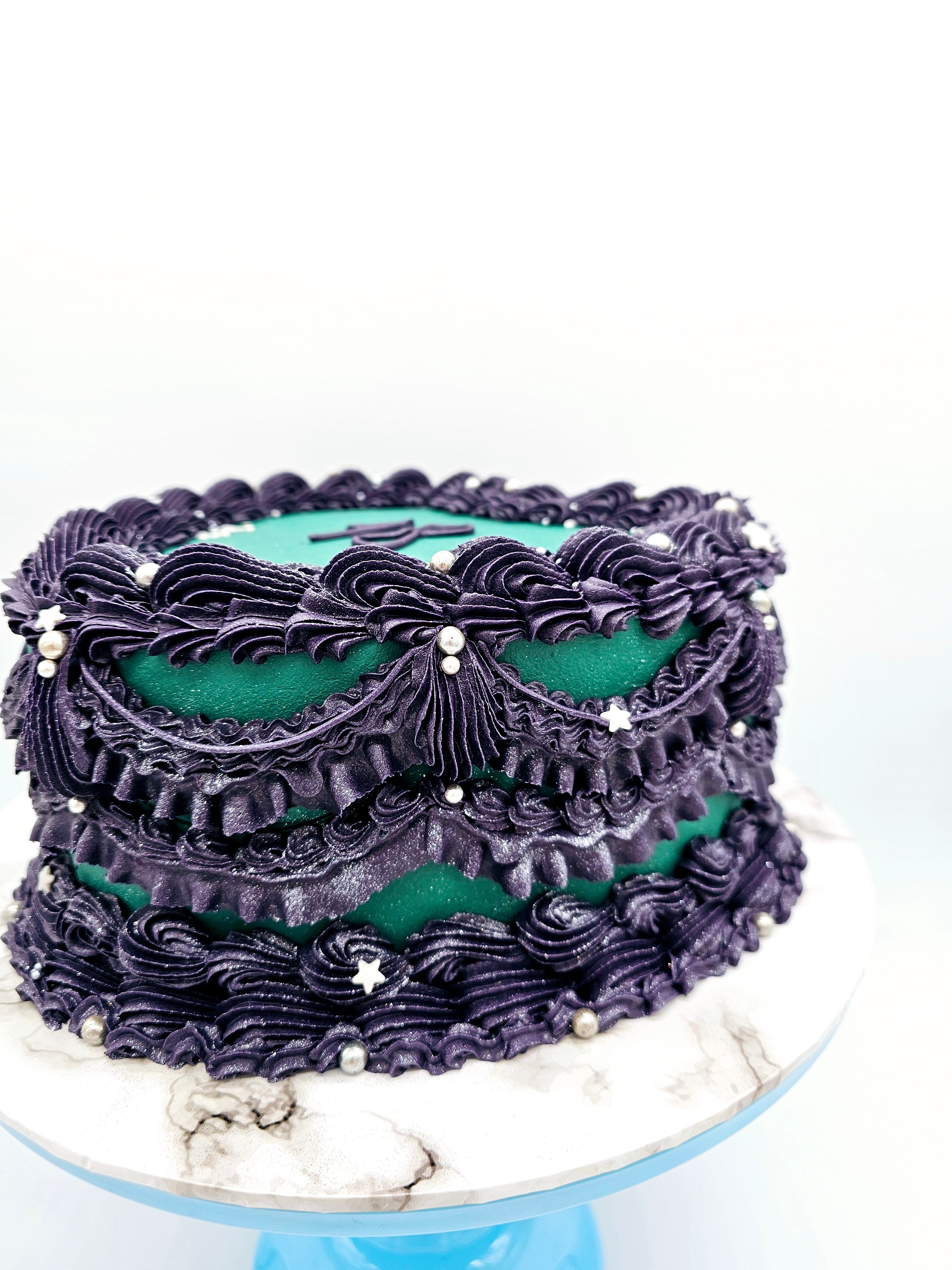 Vegan Midnight Elegance Celebration Cake - Cake Secret