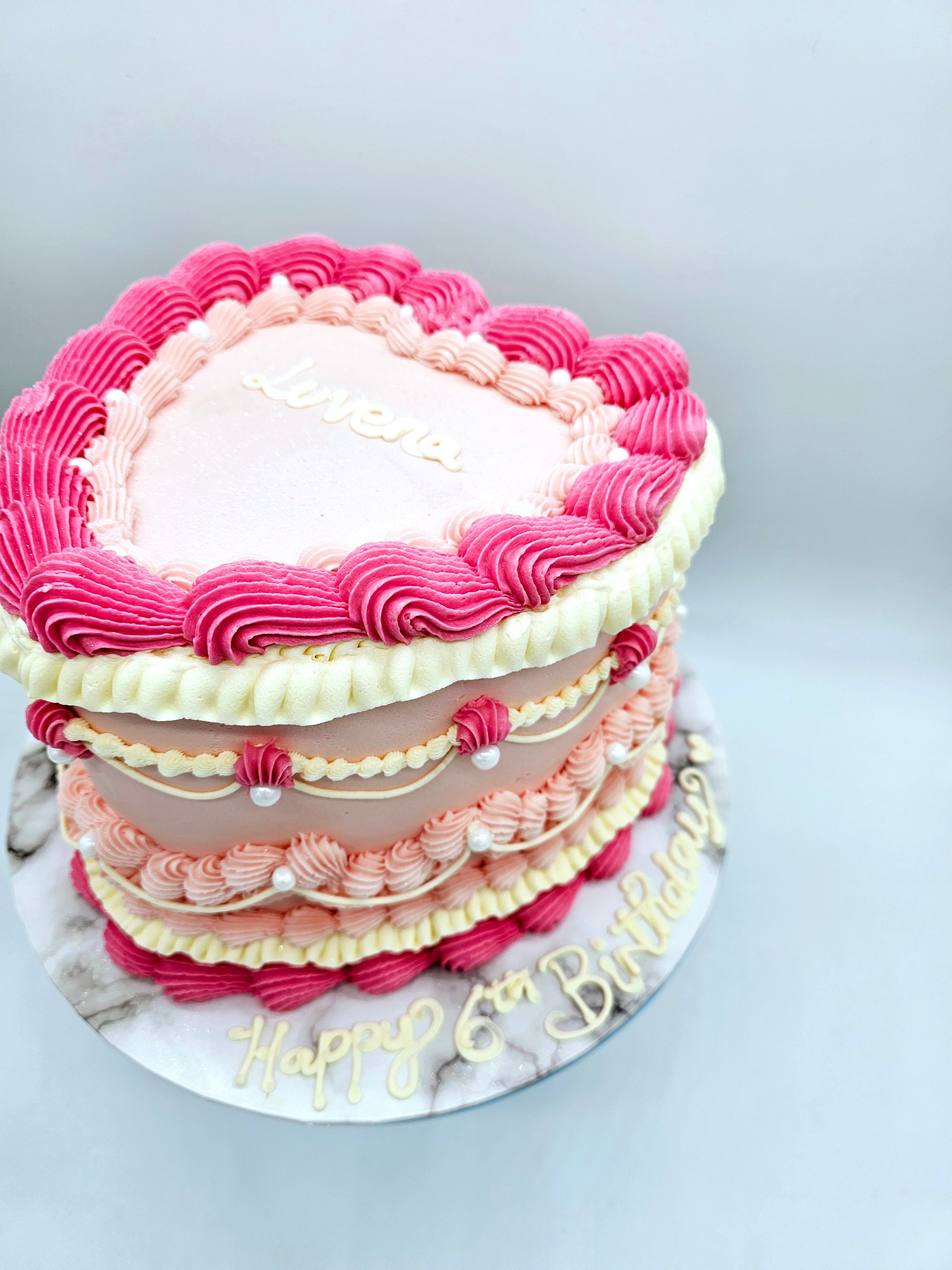 Vegan Vintage Celebration Cake - Cake Secret