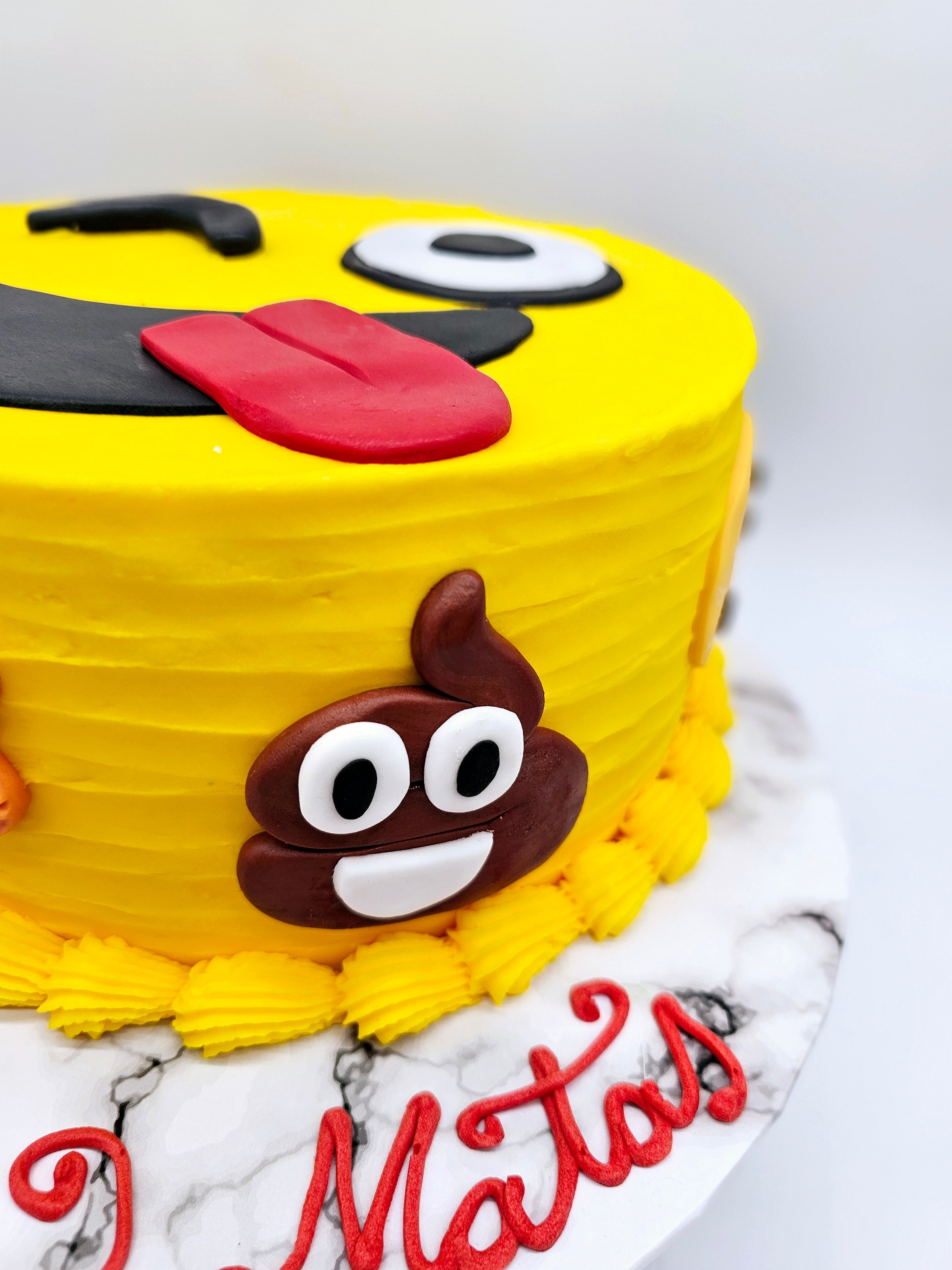 Emoji Birthday Cake - Cake Secret