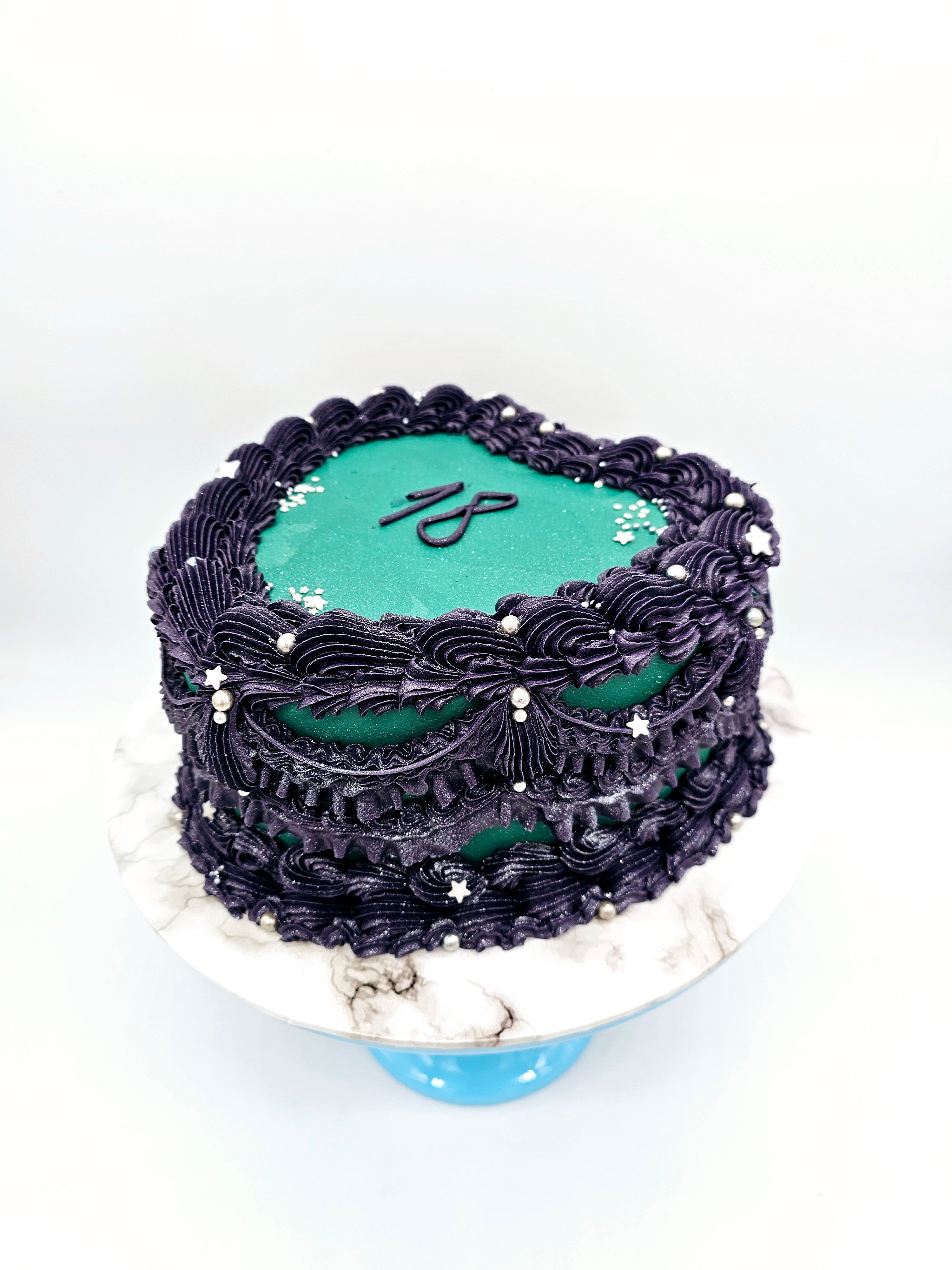 Vegan Midnight Elegance Celebration Cake - Cake Secret