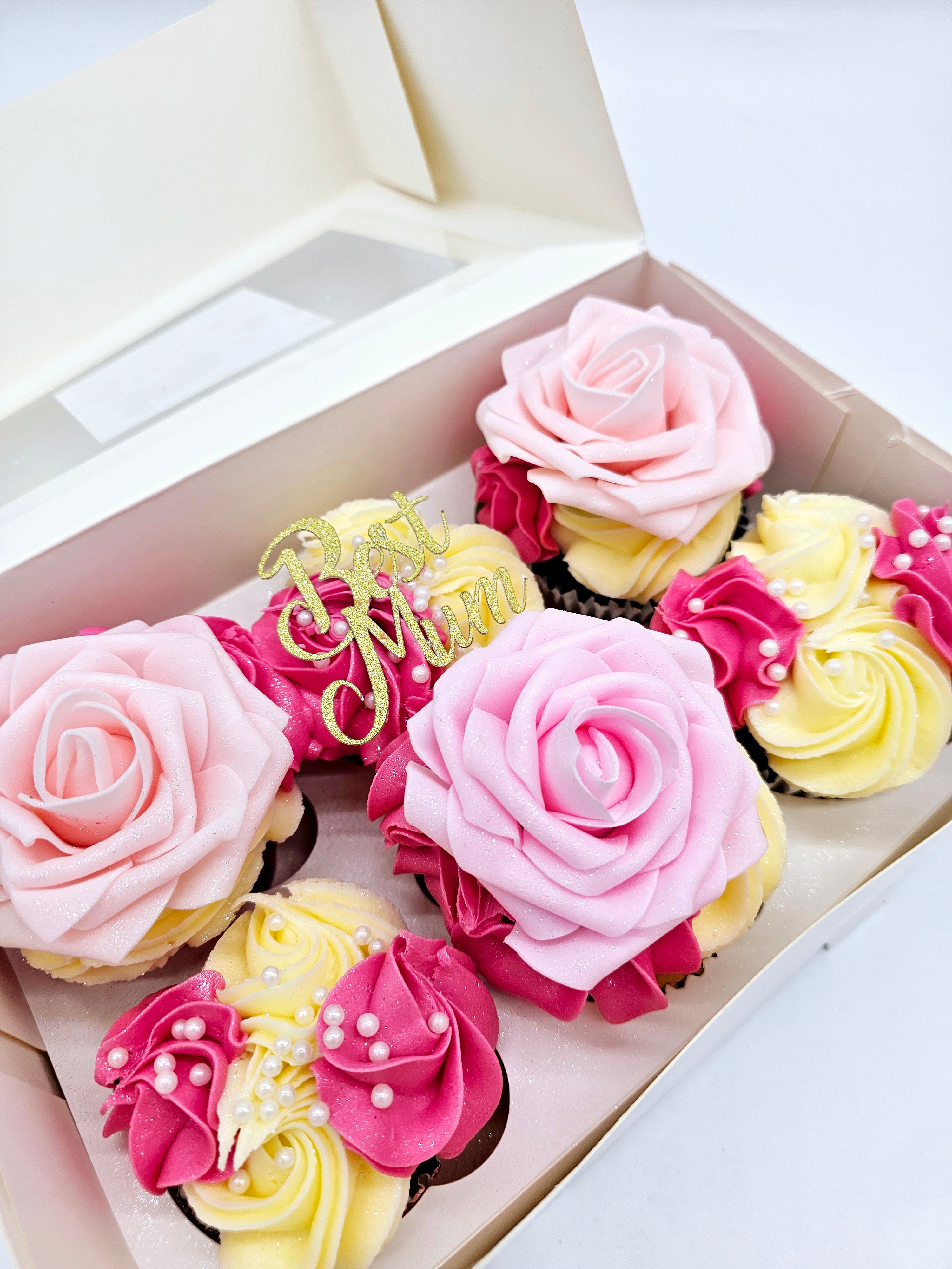 Mother’s Day Floral Cupcakes - Cake Secret