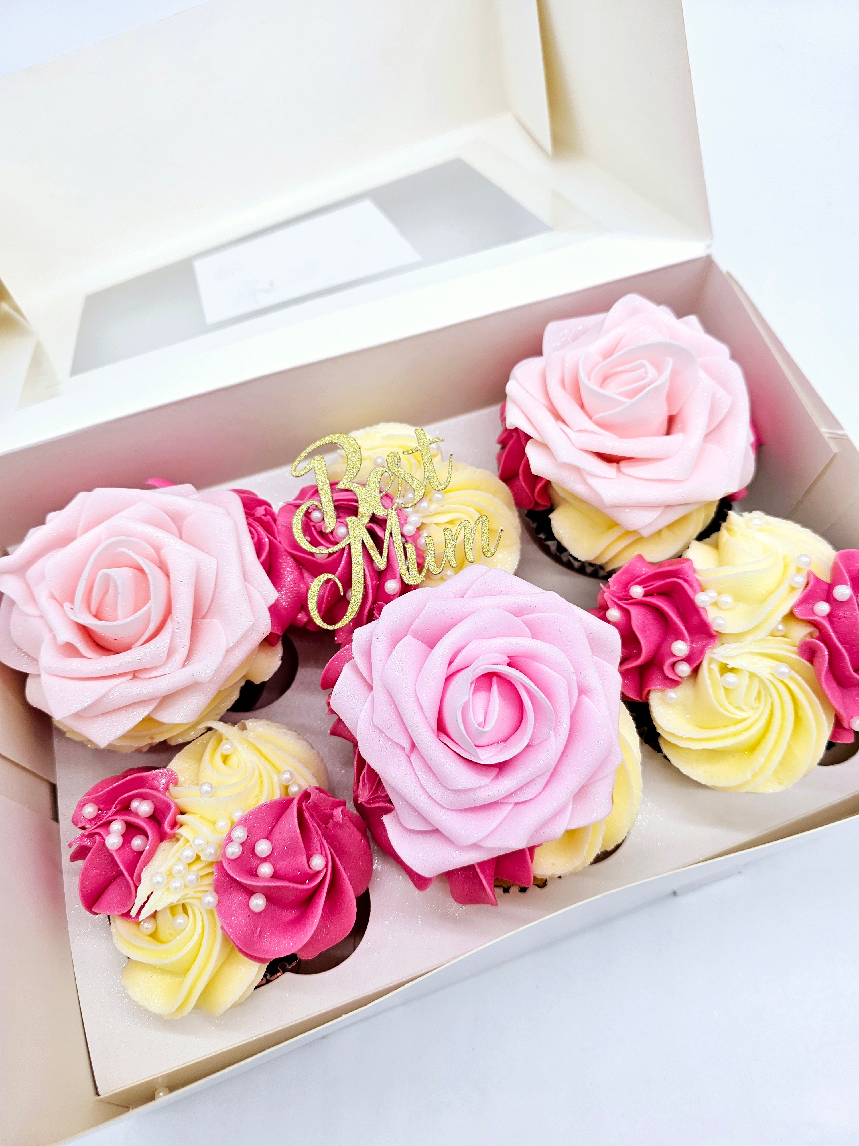 Mother’s Day Floral Cupcakes - Cake Secret