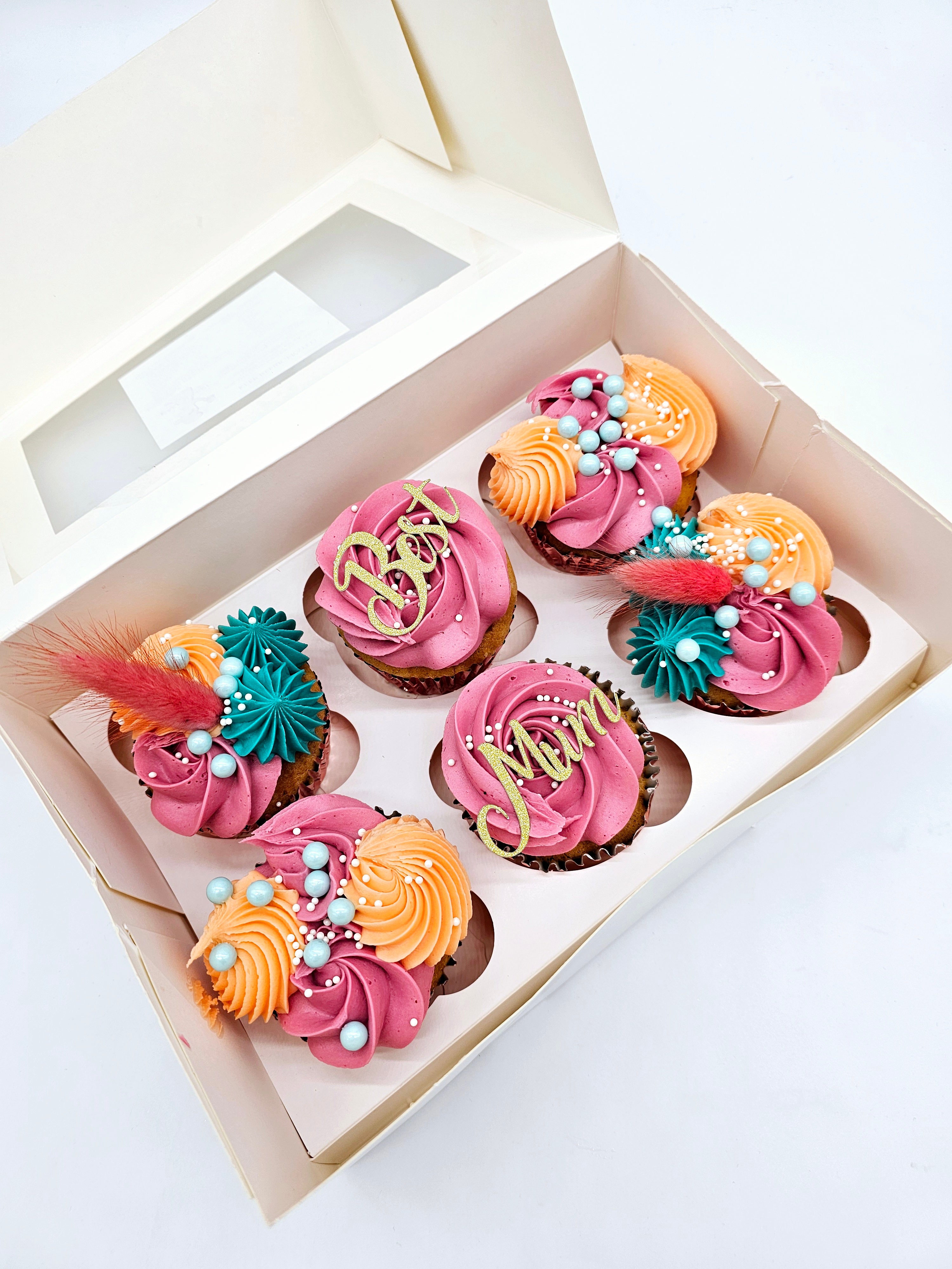 Vibrant Mother’s Day Cupcakes - Cake Secret