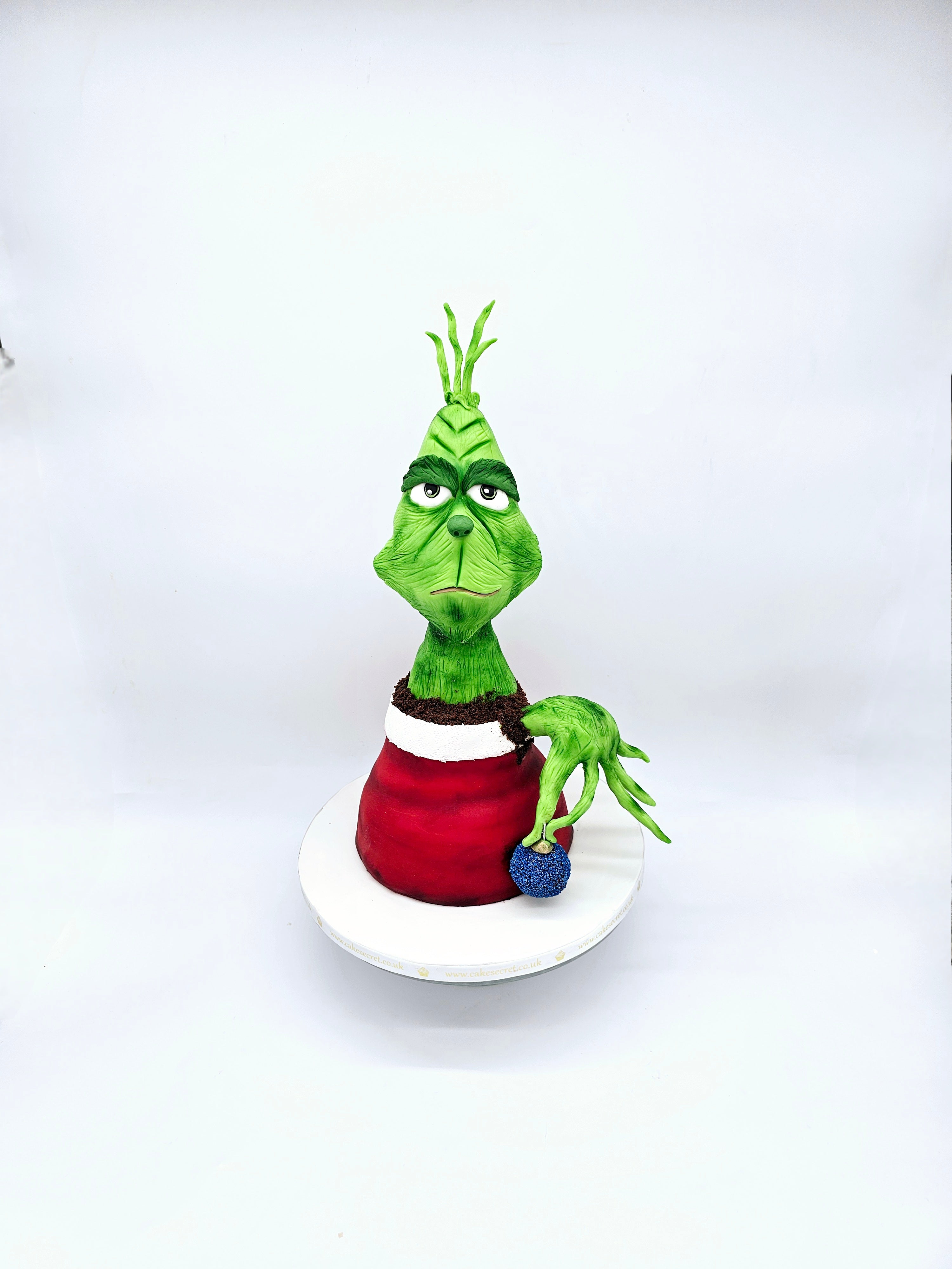 3D Grinch Christmas Cake - Cake Secret