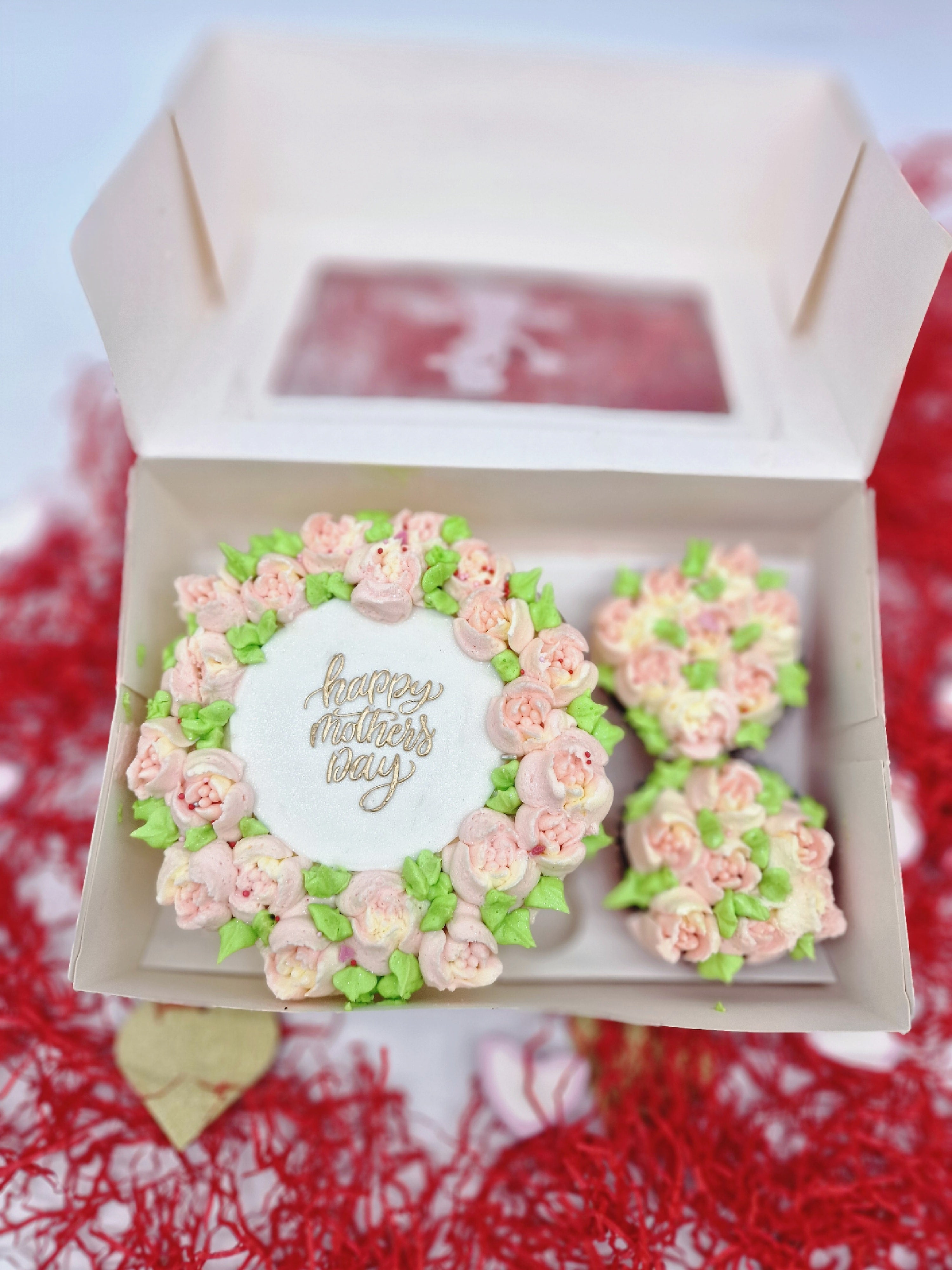 Tulip Bloom Mini Cake Set - Cake Secret
