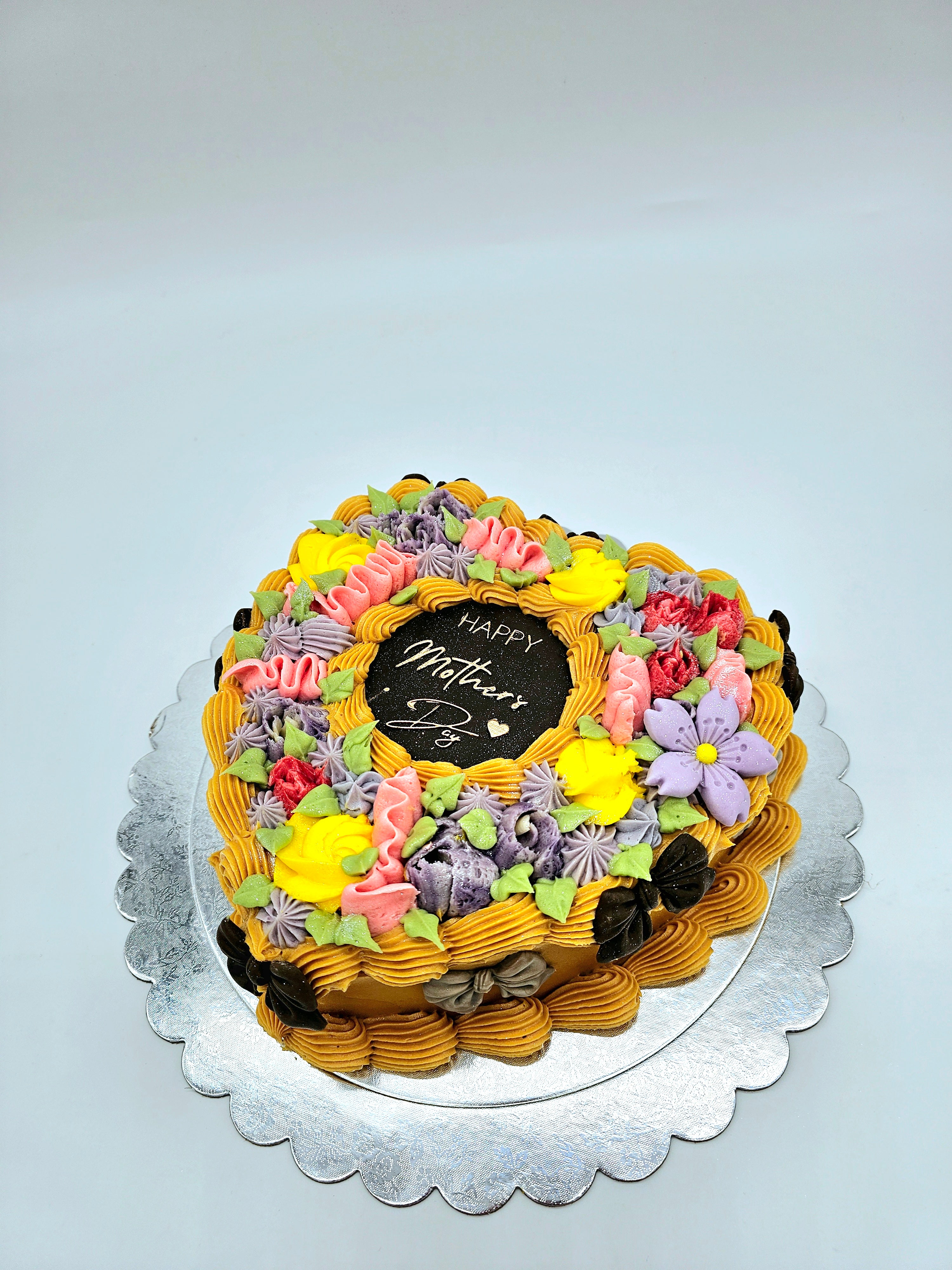 Blooms Of Love Heart Cake - Cake Secret