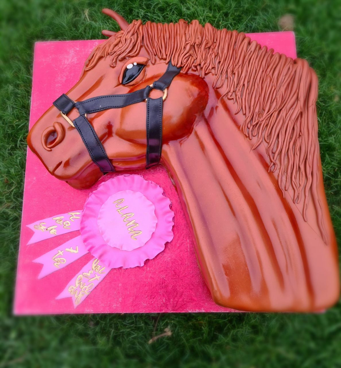 Galloping Elegance 3D Handcrafted Horse Cake - Cake Secret