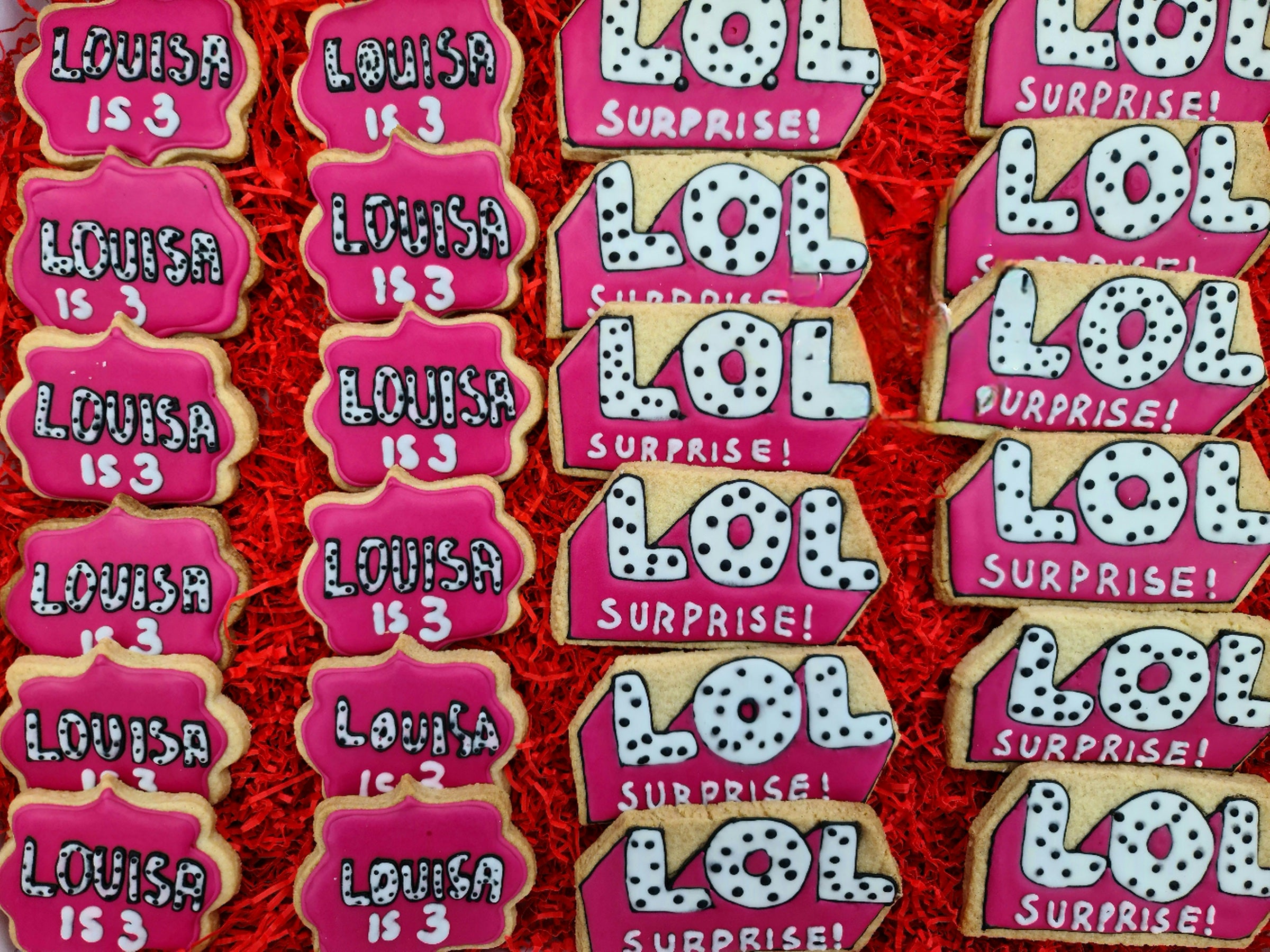 LOL cookies - Cake Secret