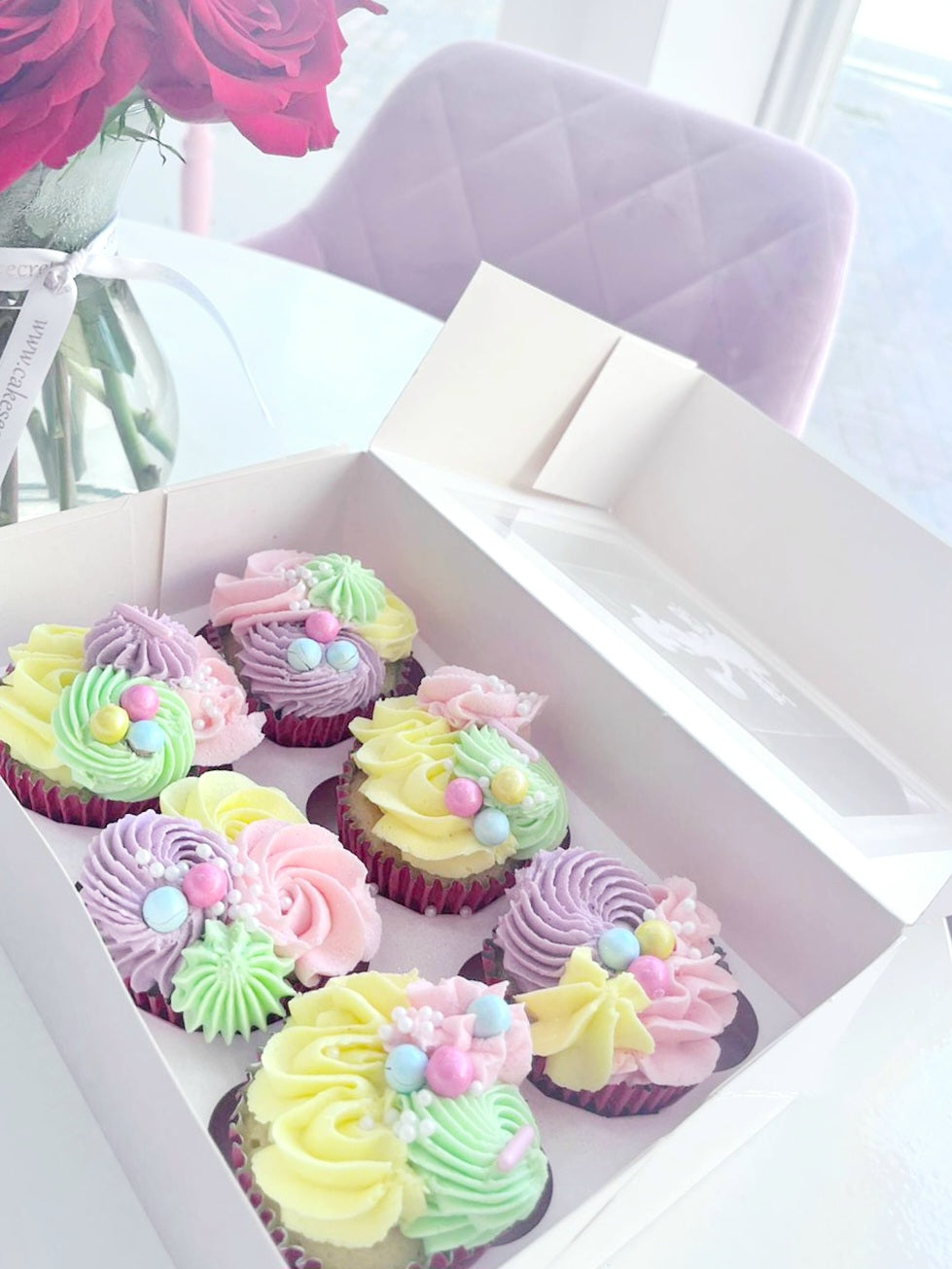 Pastel Swirls Easter Cupcakes - Cake Secret