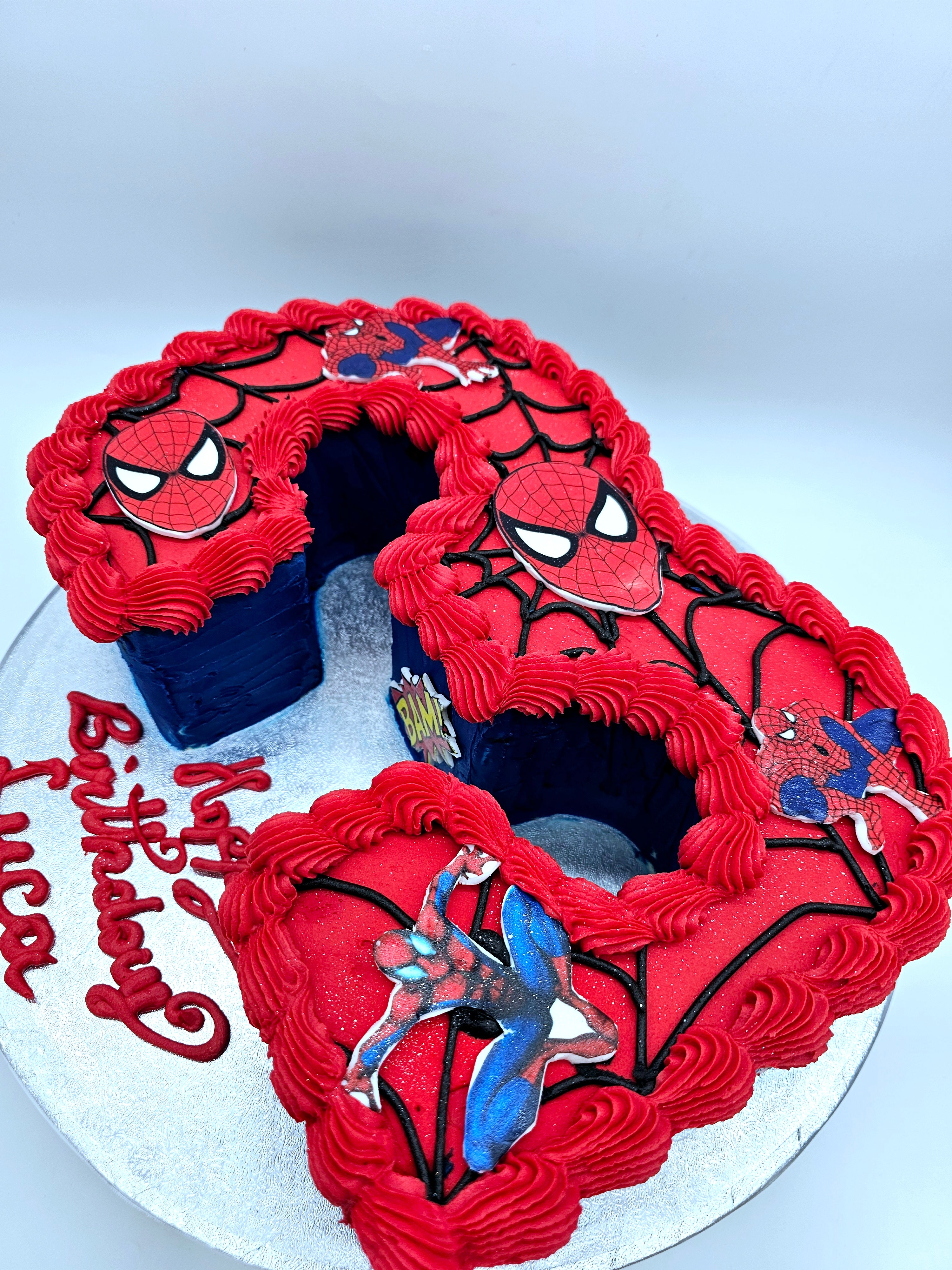 Spider-Man Birthday Cake - Cake Secret