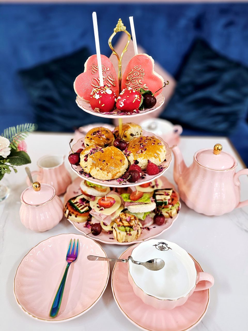 Valentine's Day Afternoon Tea - Cake Secret