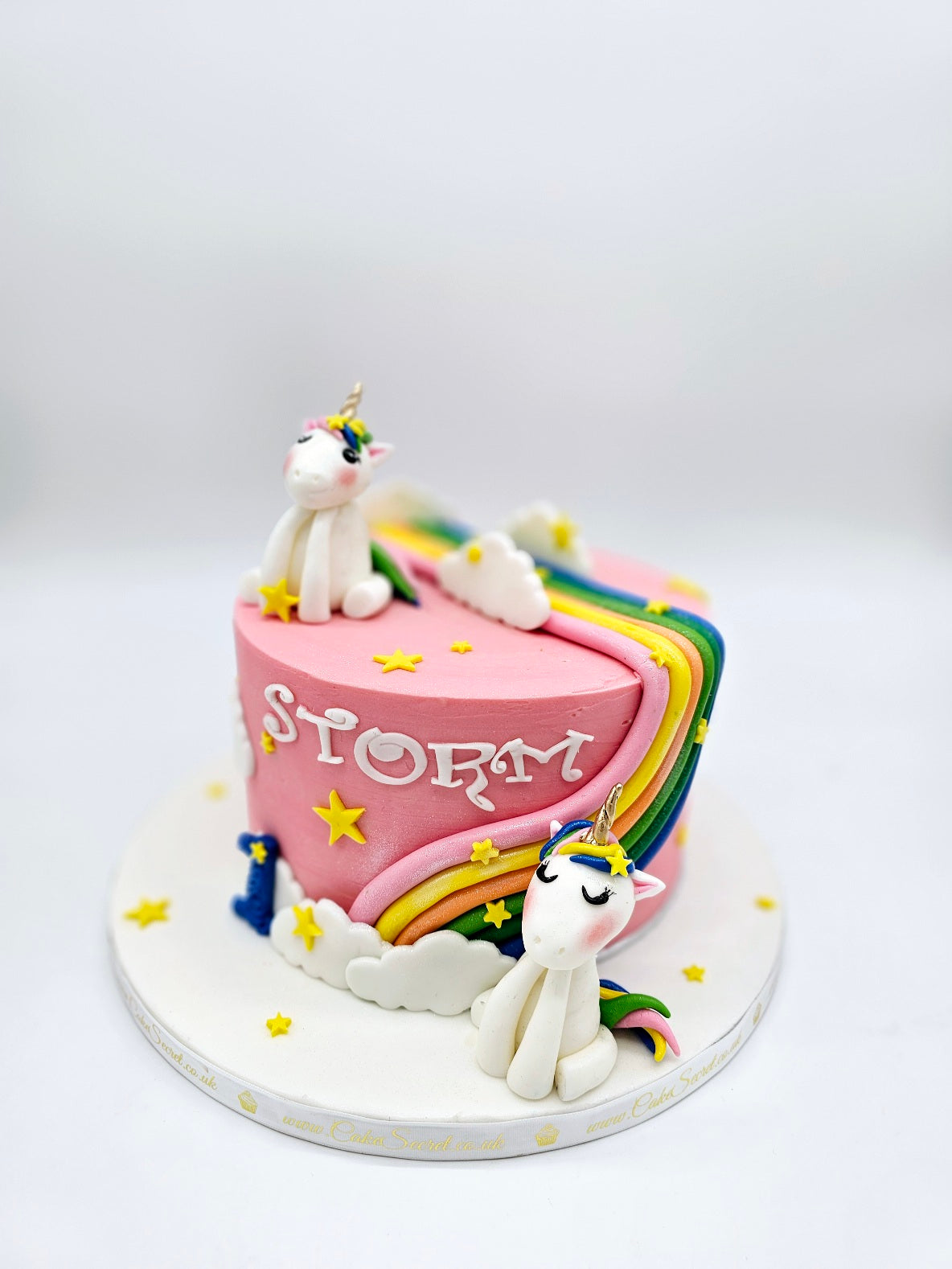 Eggless Magical Unicorn Dream Cake