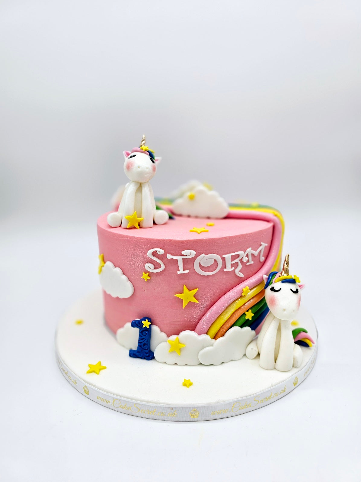 Eggless Magical Unicorn Dream Cake