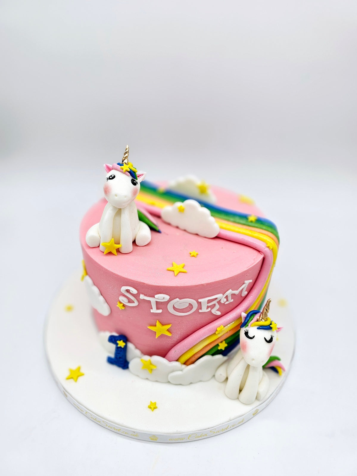 Eggless Magical Unicorn Dream Cake