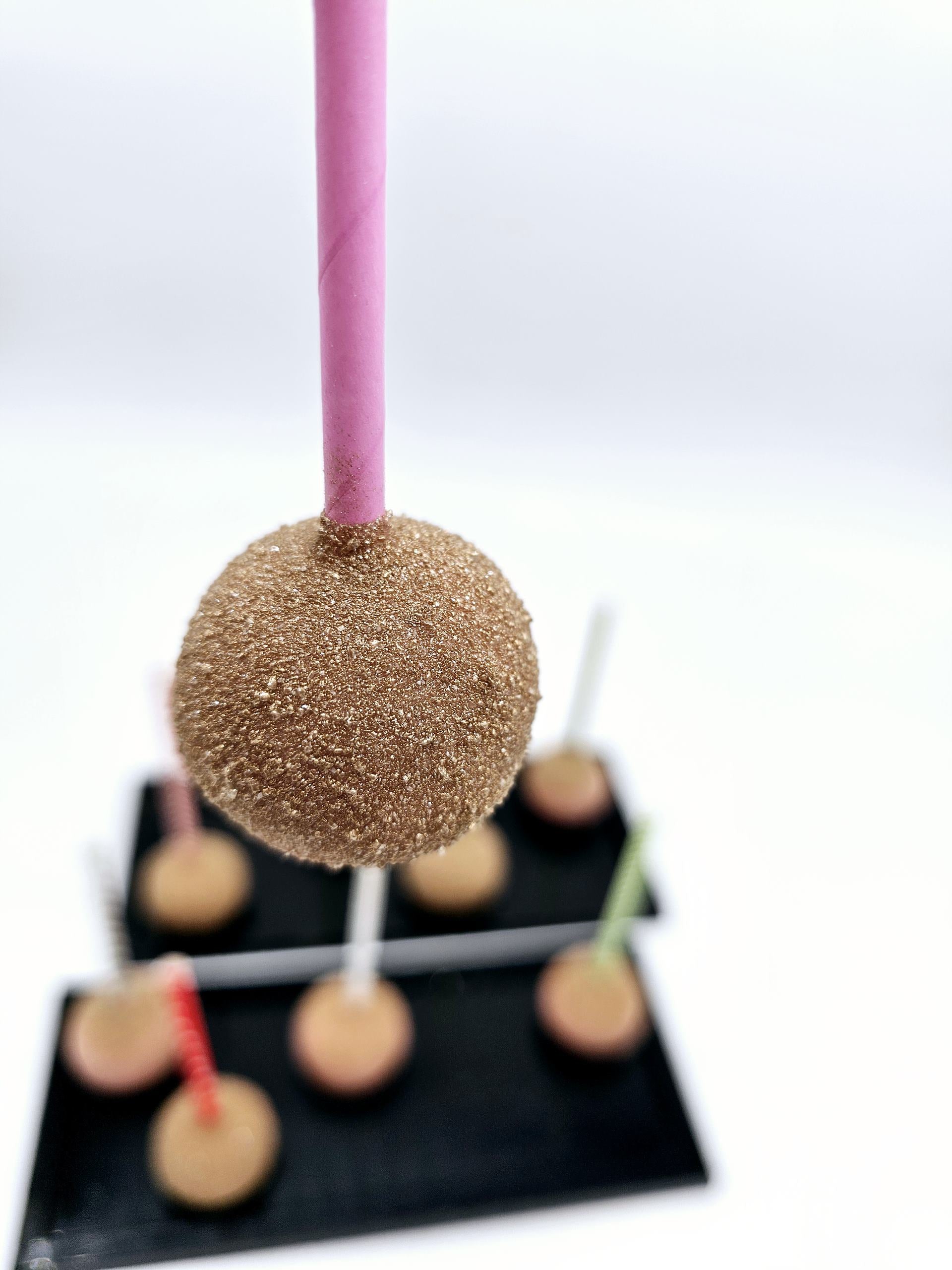 Gilded Elegance Cake Pops