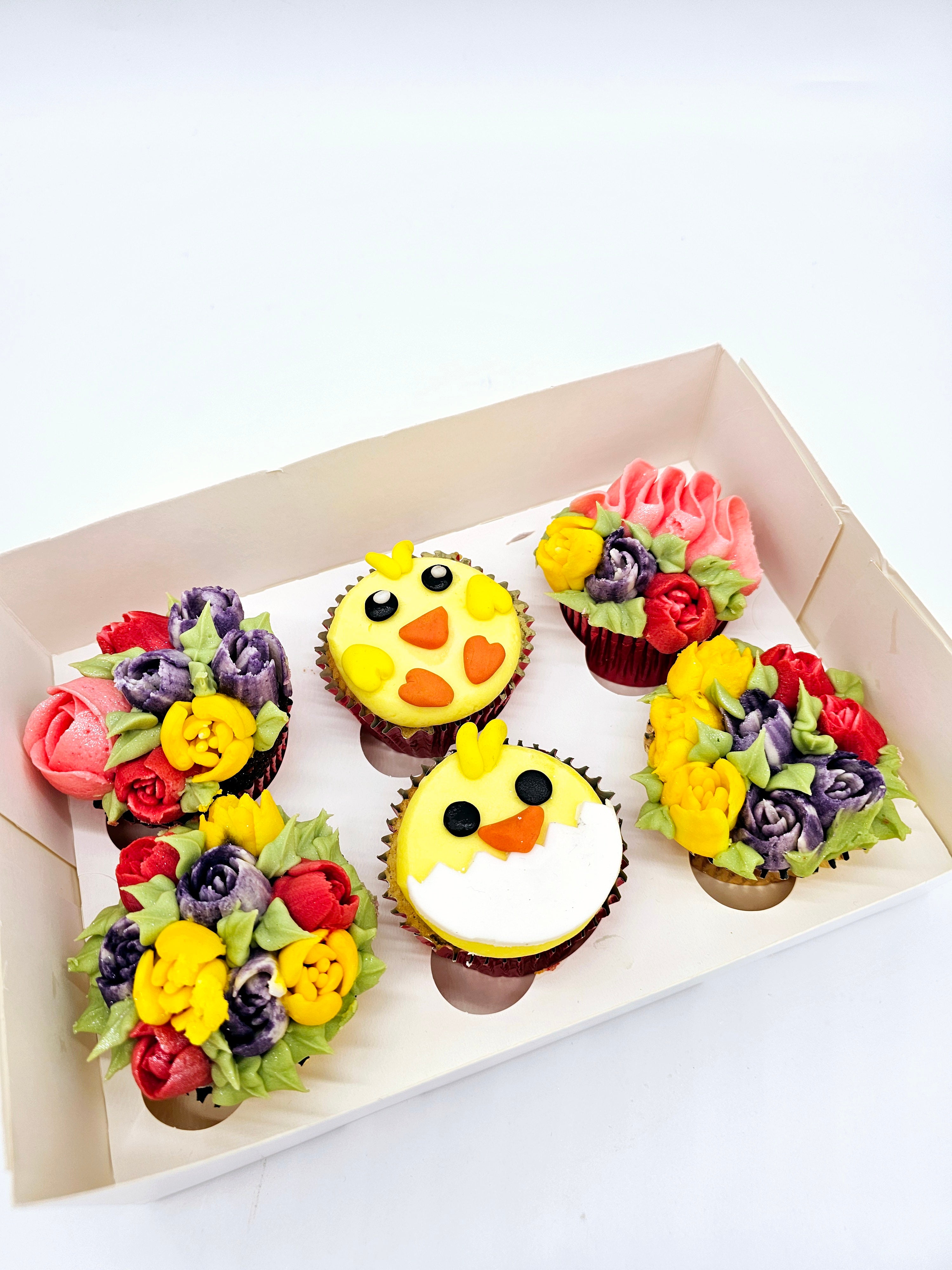 Easter Chick Cupcakes