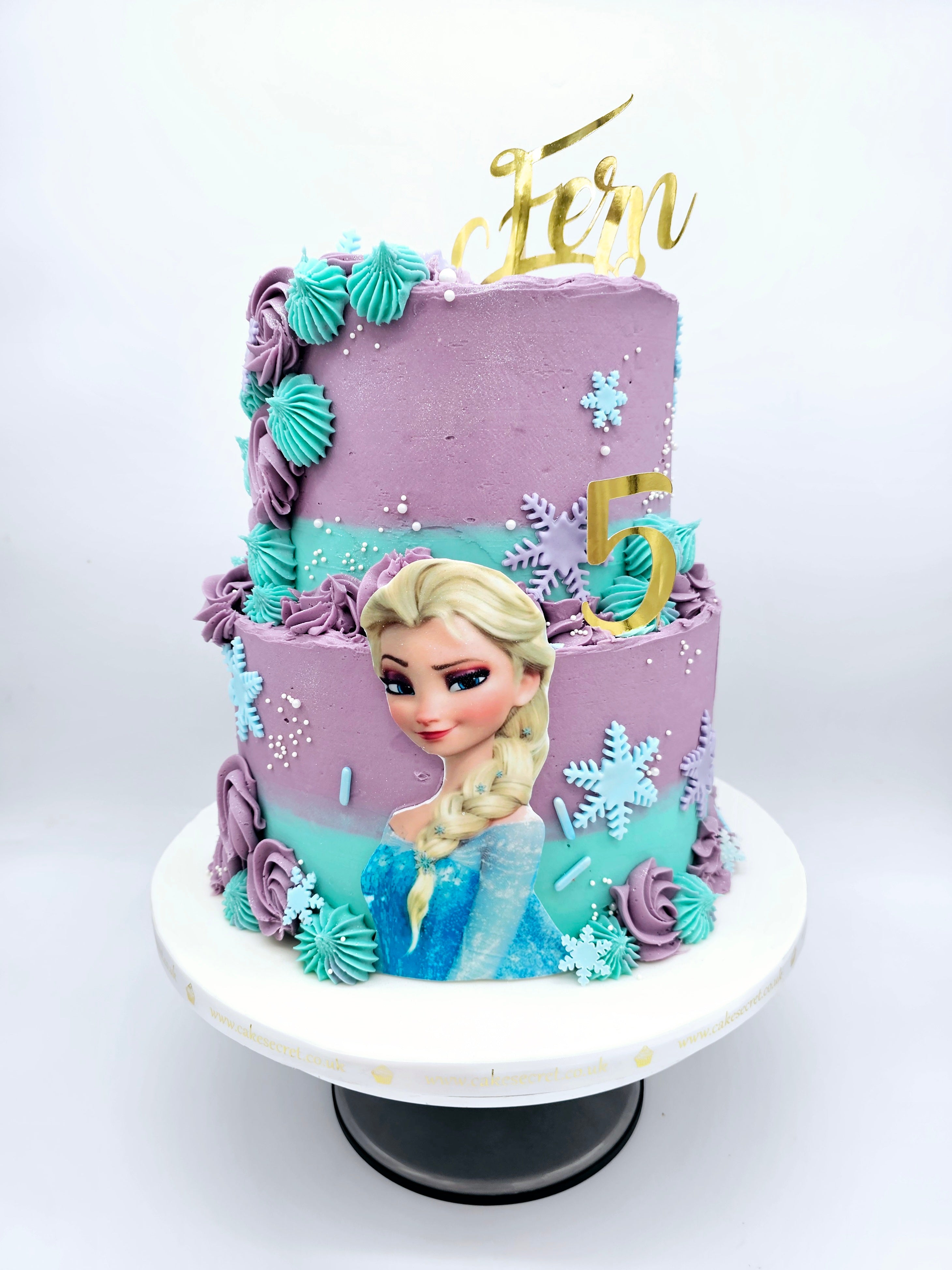 Frozen Elsa Birthday Cake