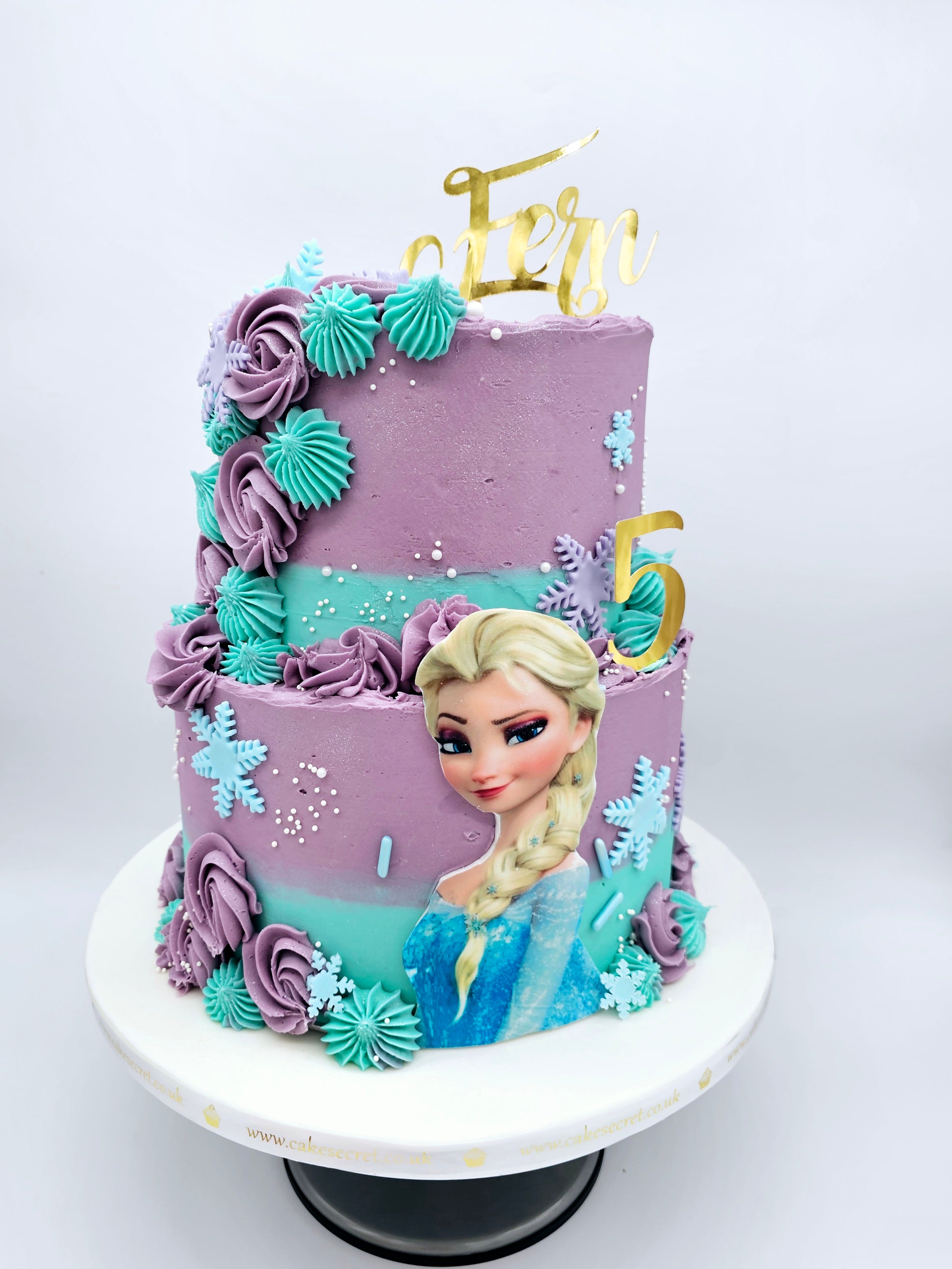 Frozen Elsa Birthday Cake