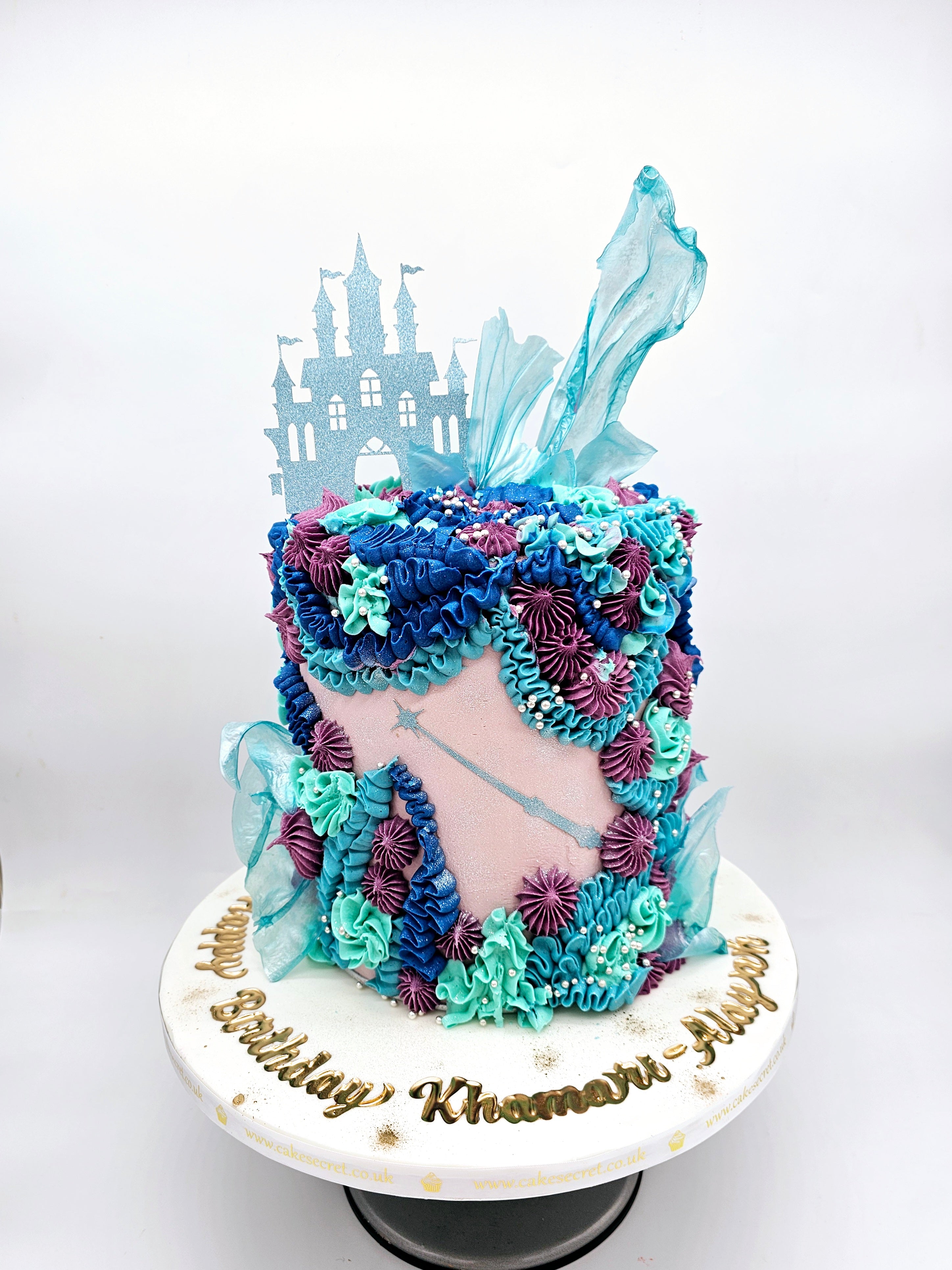 Magical Castle Buttercream Cake