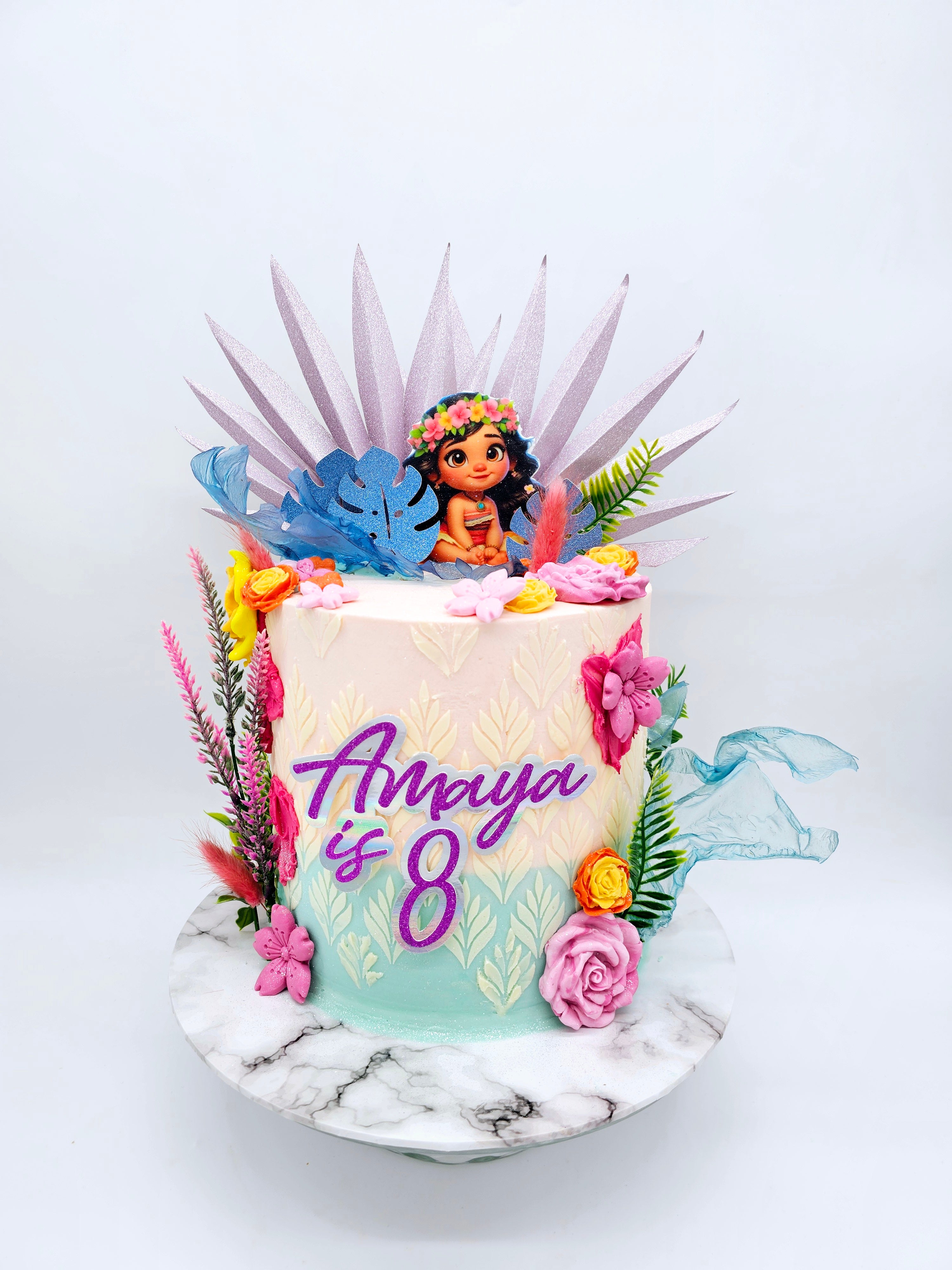 Moana Birthday Cake