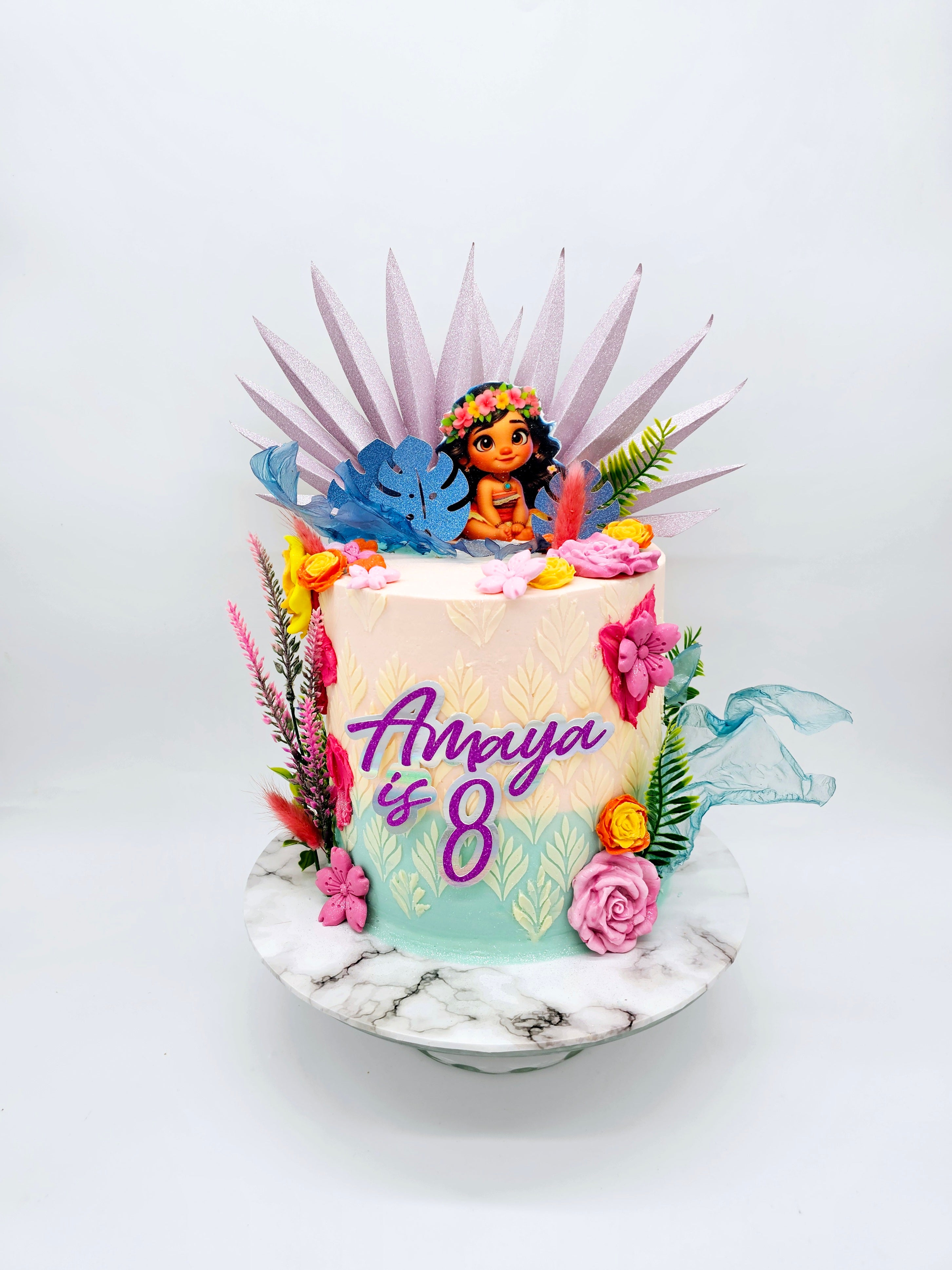 Moana Birthday Cake