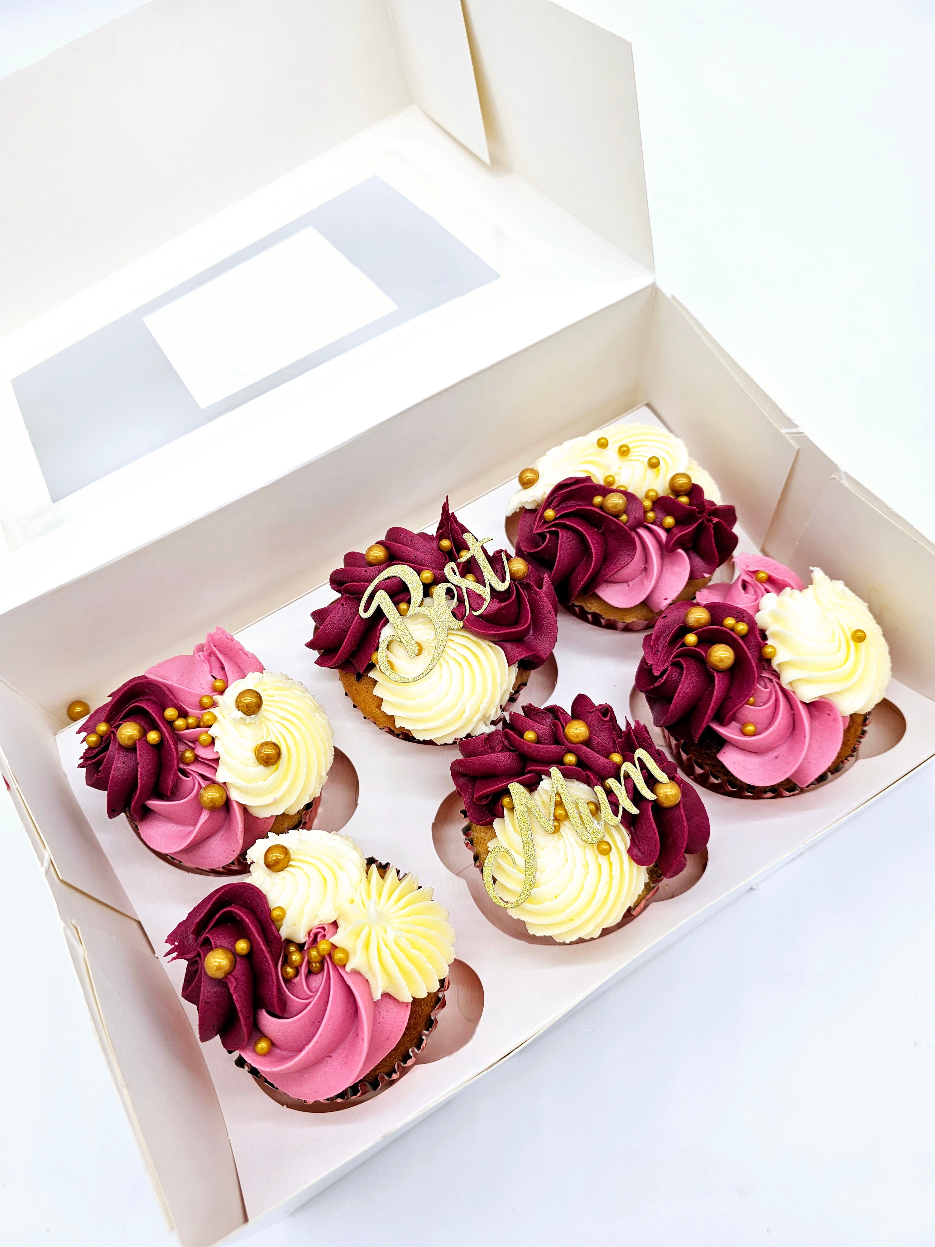 Elegant Mother’s Day Cupcakes