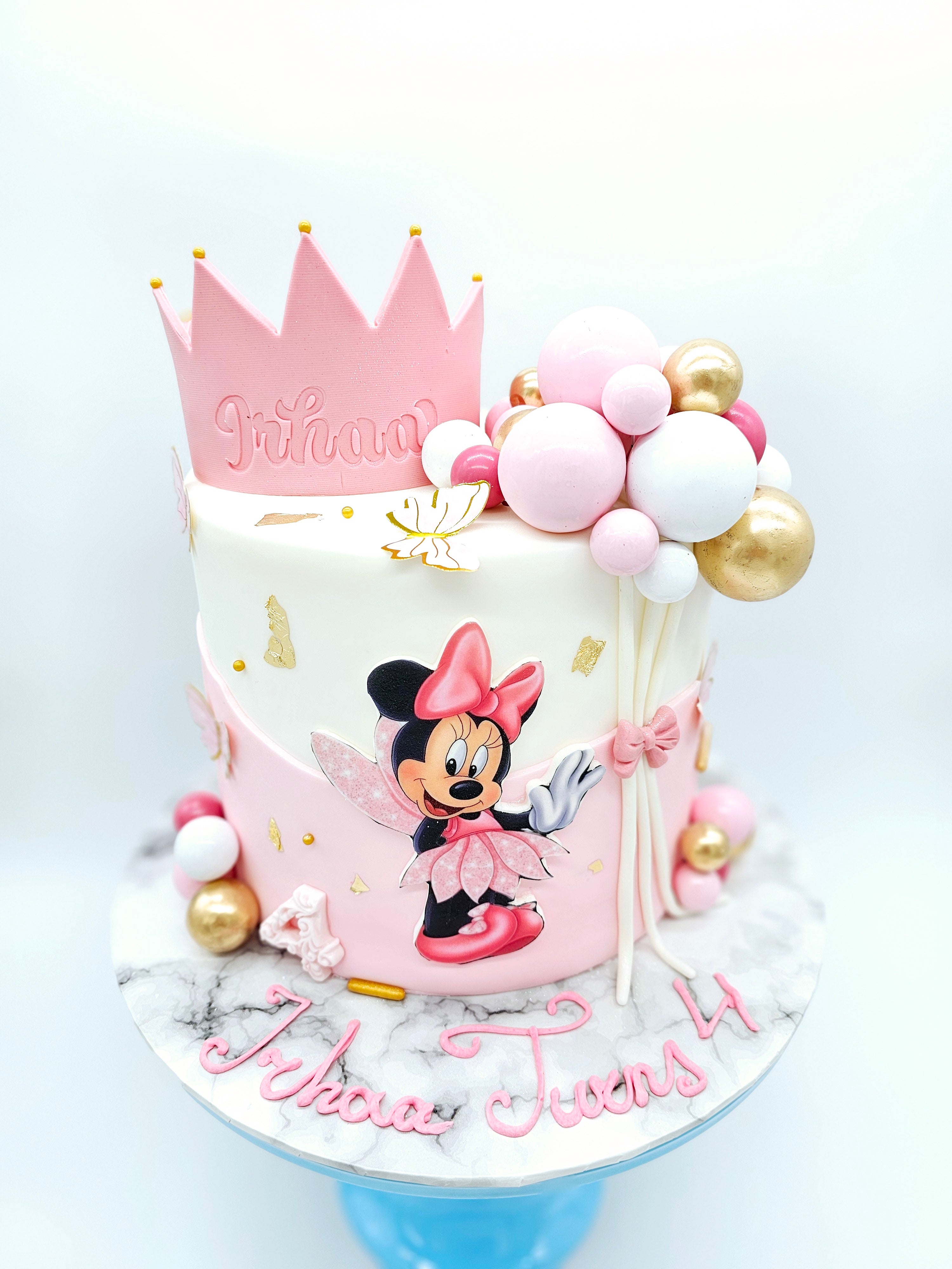 Gluten-Free Minnie Mouse Inspired Fairy Princess Cake