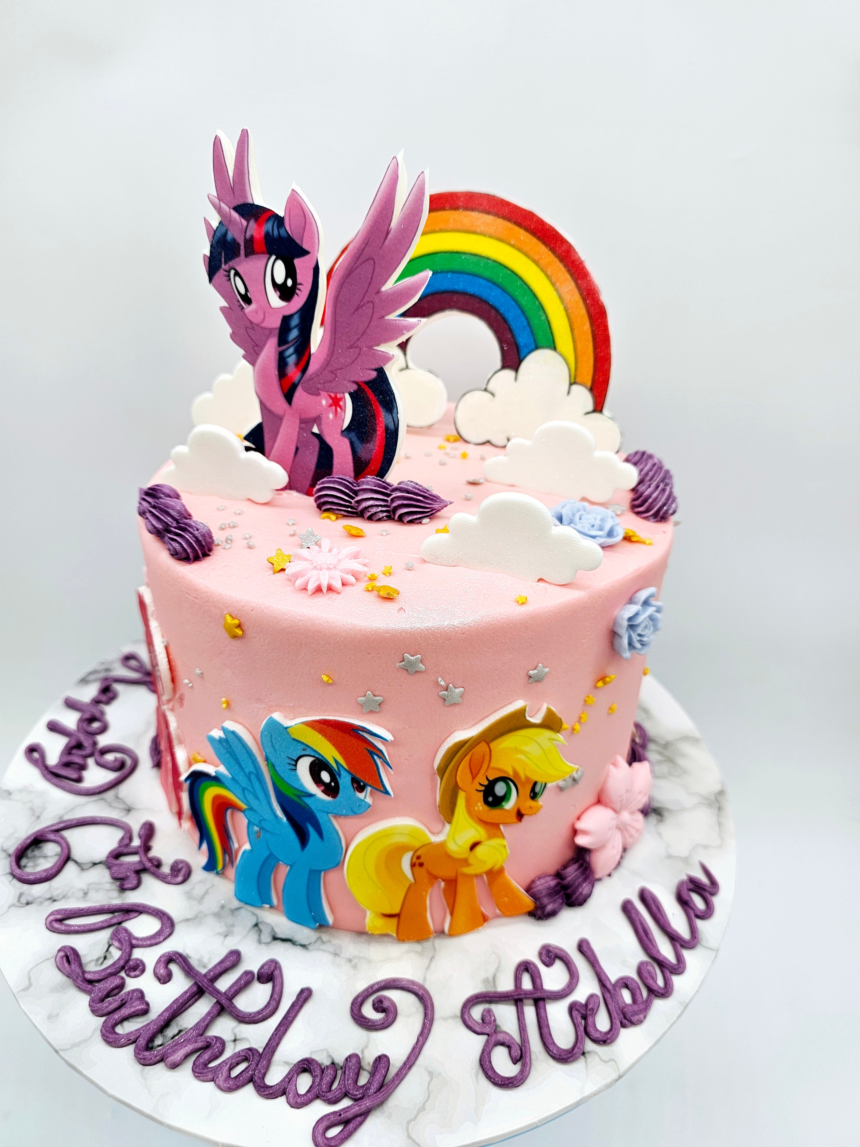My Little Pony Inspired Birthday Cake