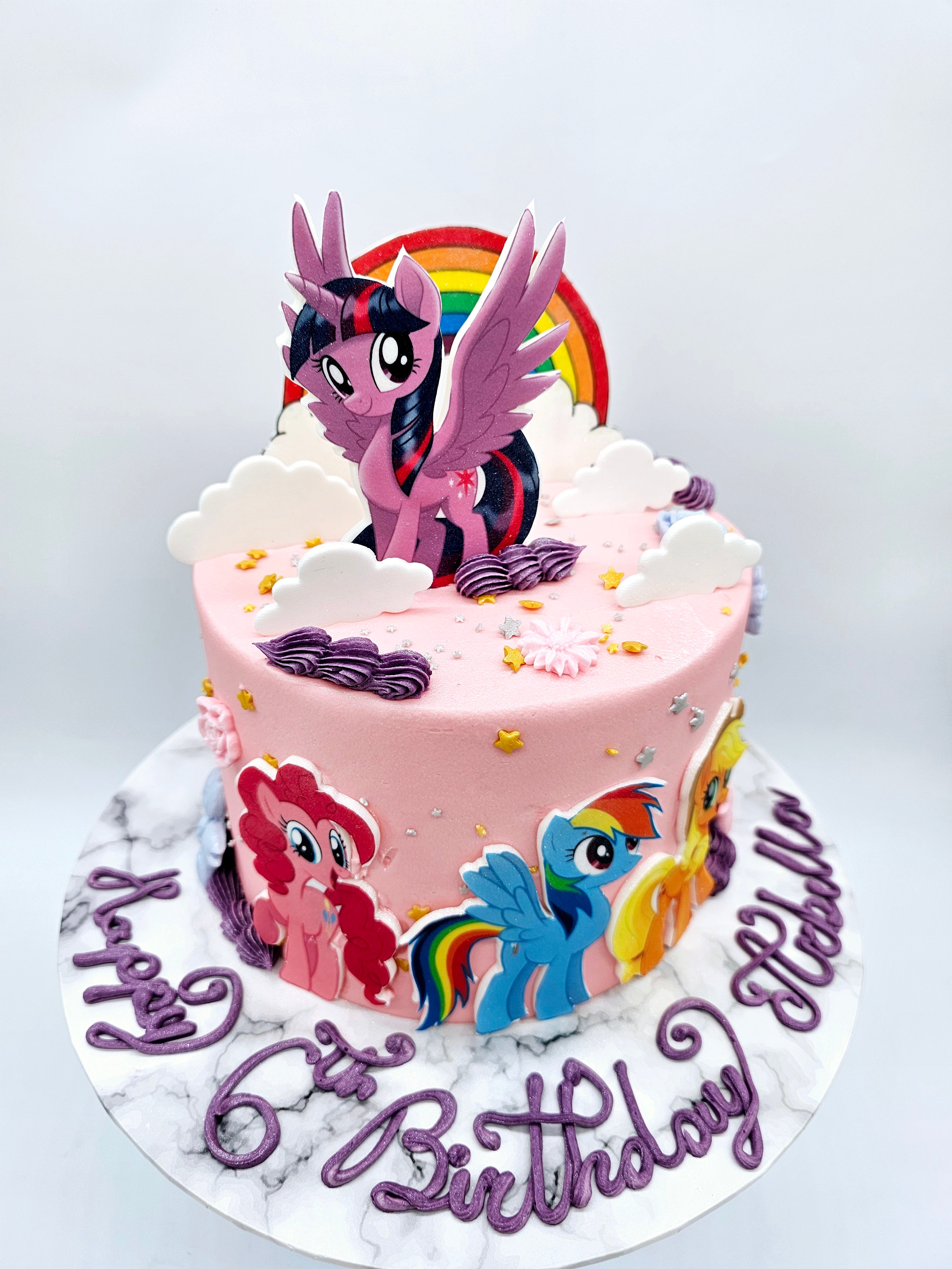 My Little Pony Inspired Birthday Cake