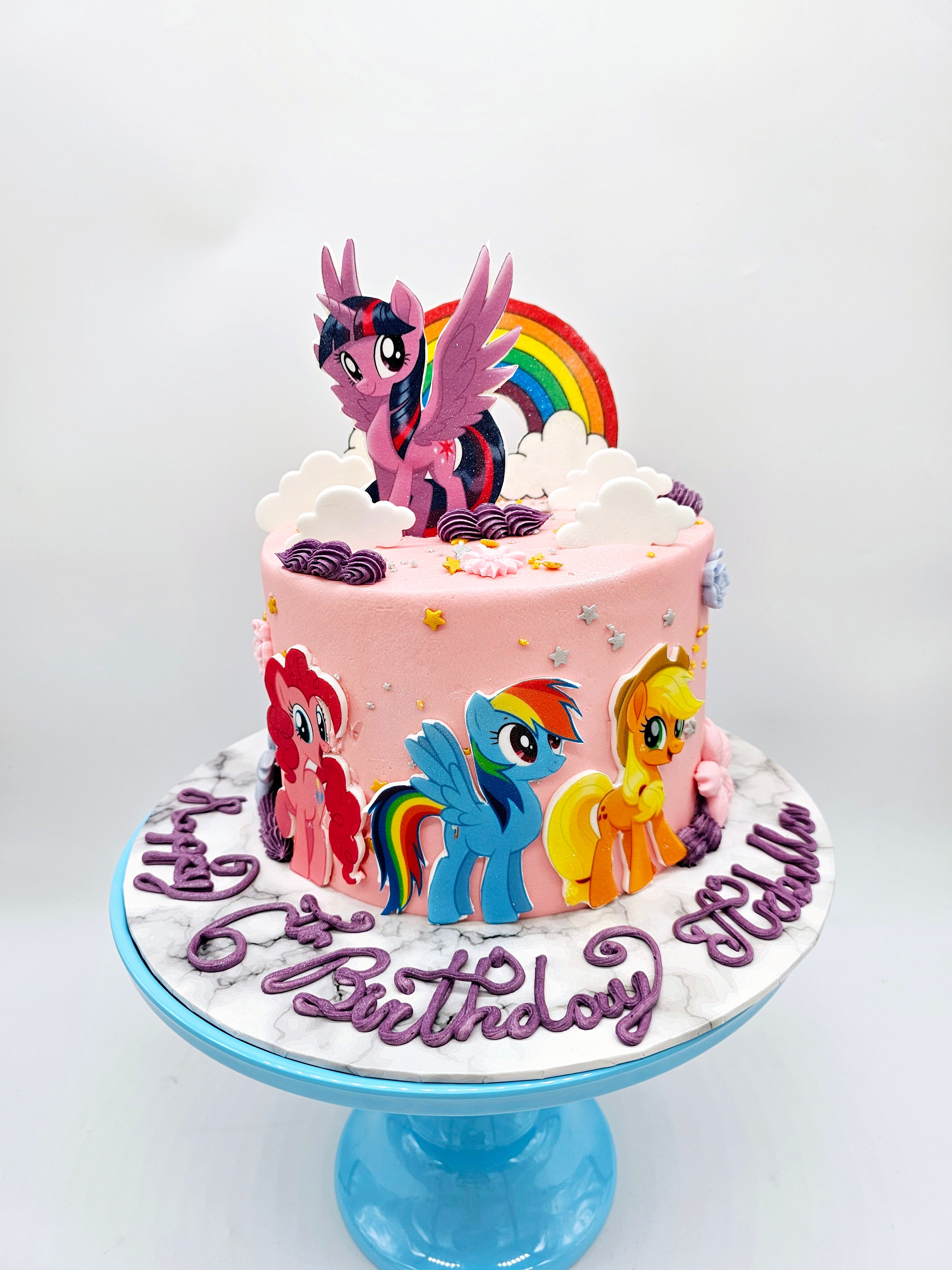 My Little Pony Inspired Birthday Cake