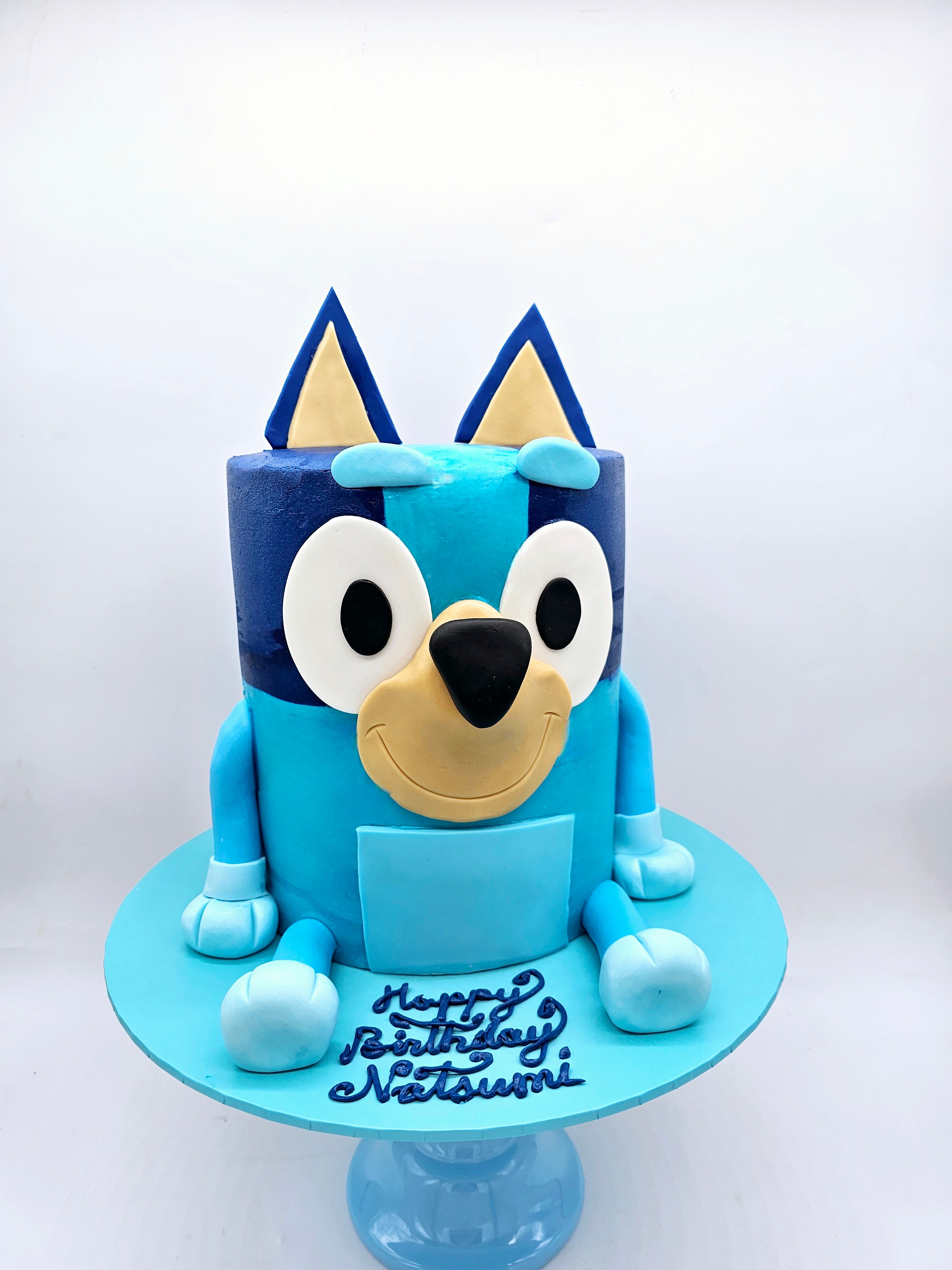 Bluey Inspired 3D Character Birthday Cake