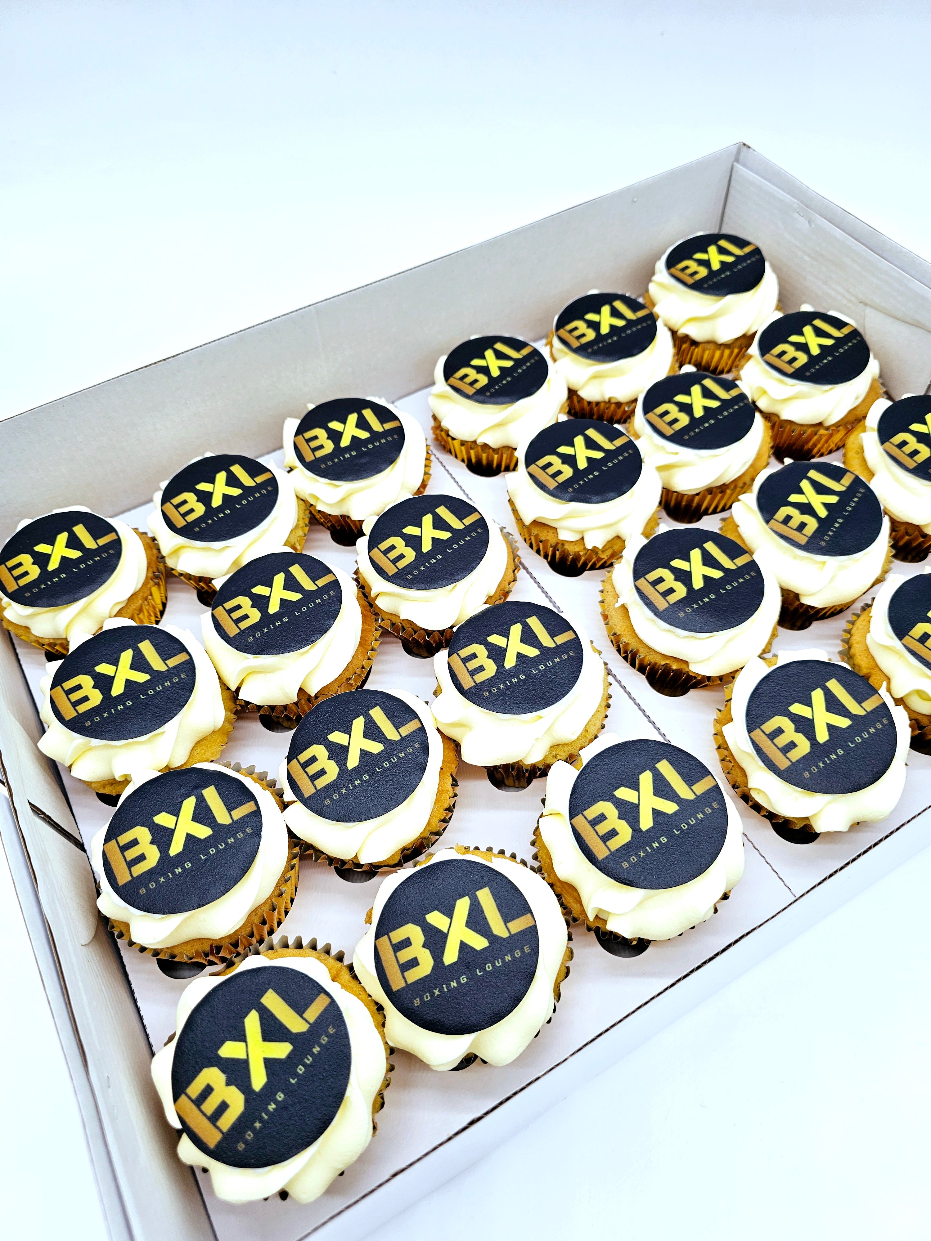 Personalized Branded Business Logo Cupcakes