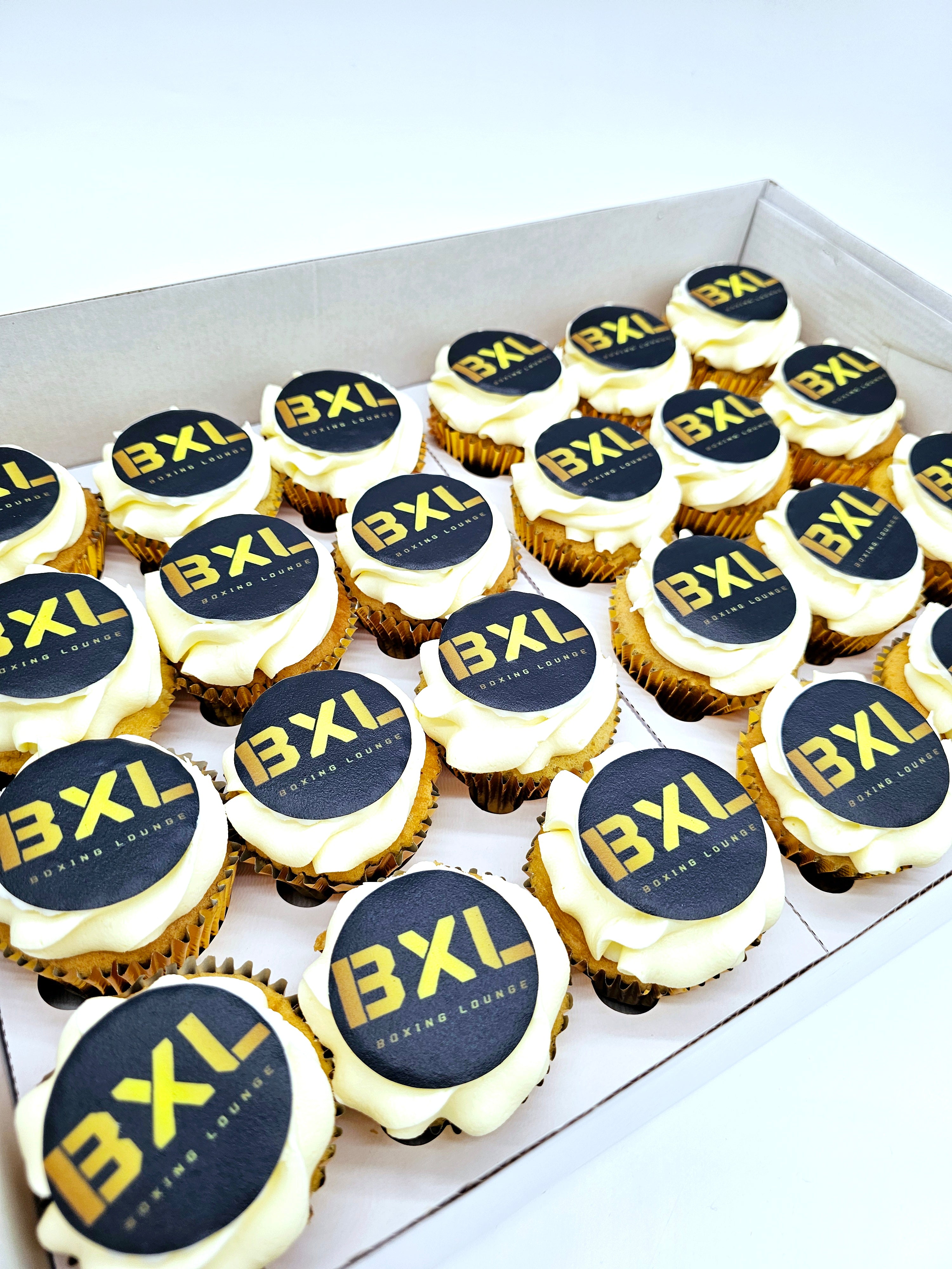 Personalized Branded Business Logo Cupcakes