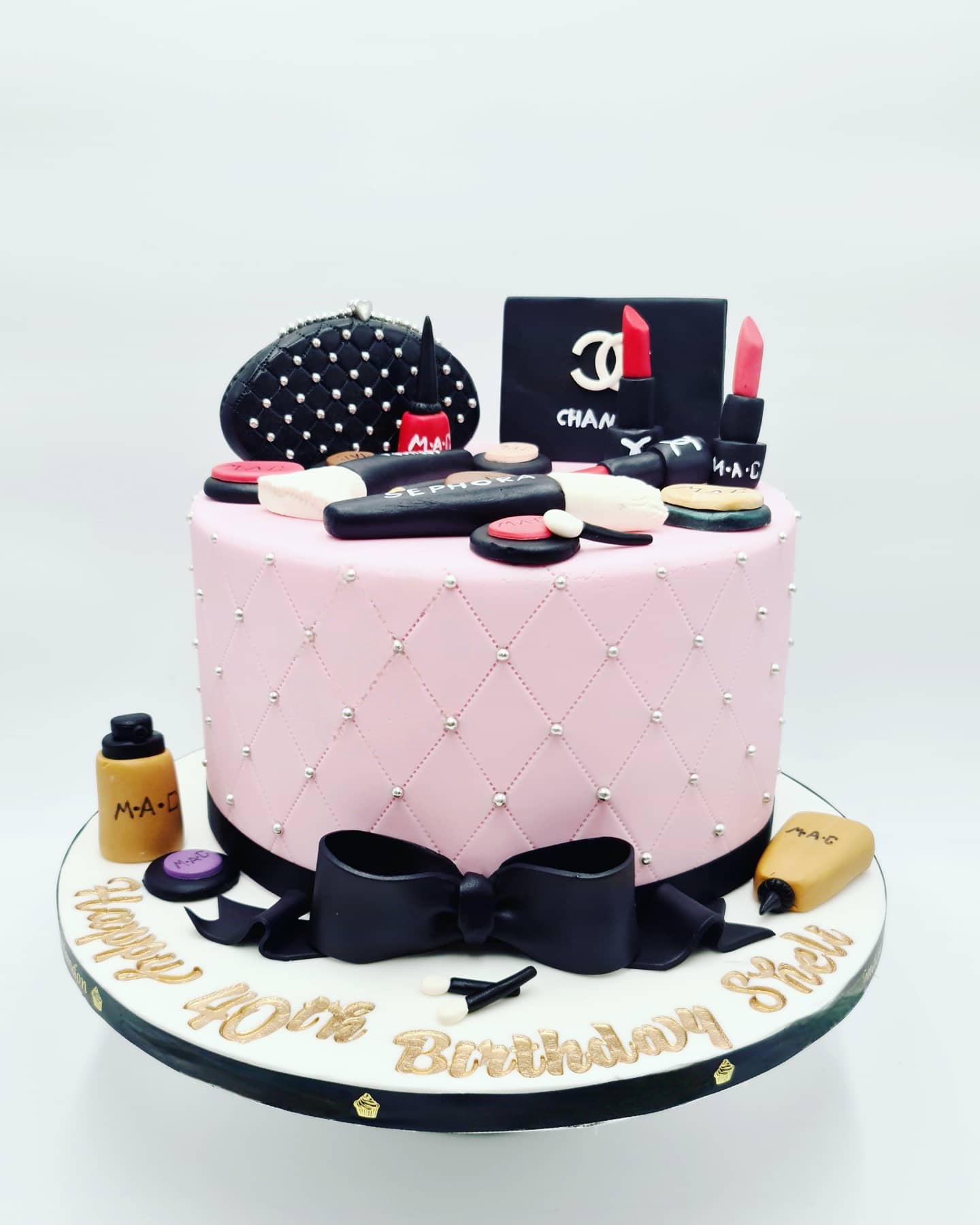 Glamorous Beauty Birthday Cake