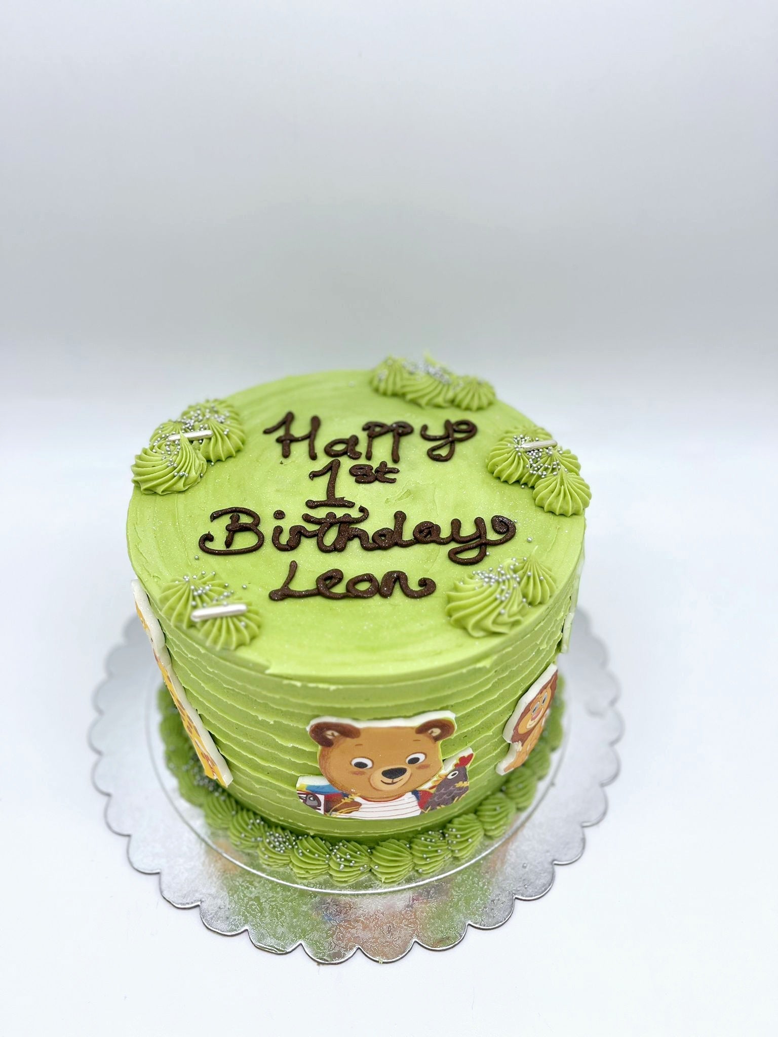 Gluten-Free Safari Adventure Buttercream Birthday Cake