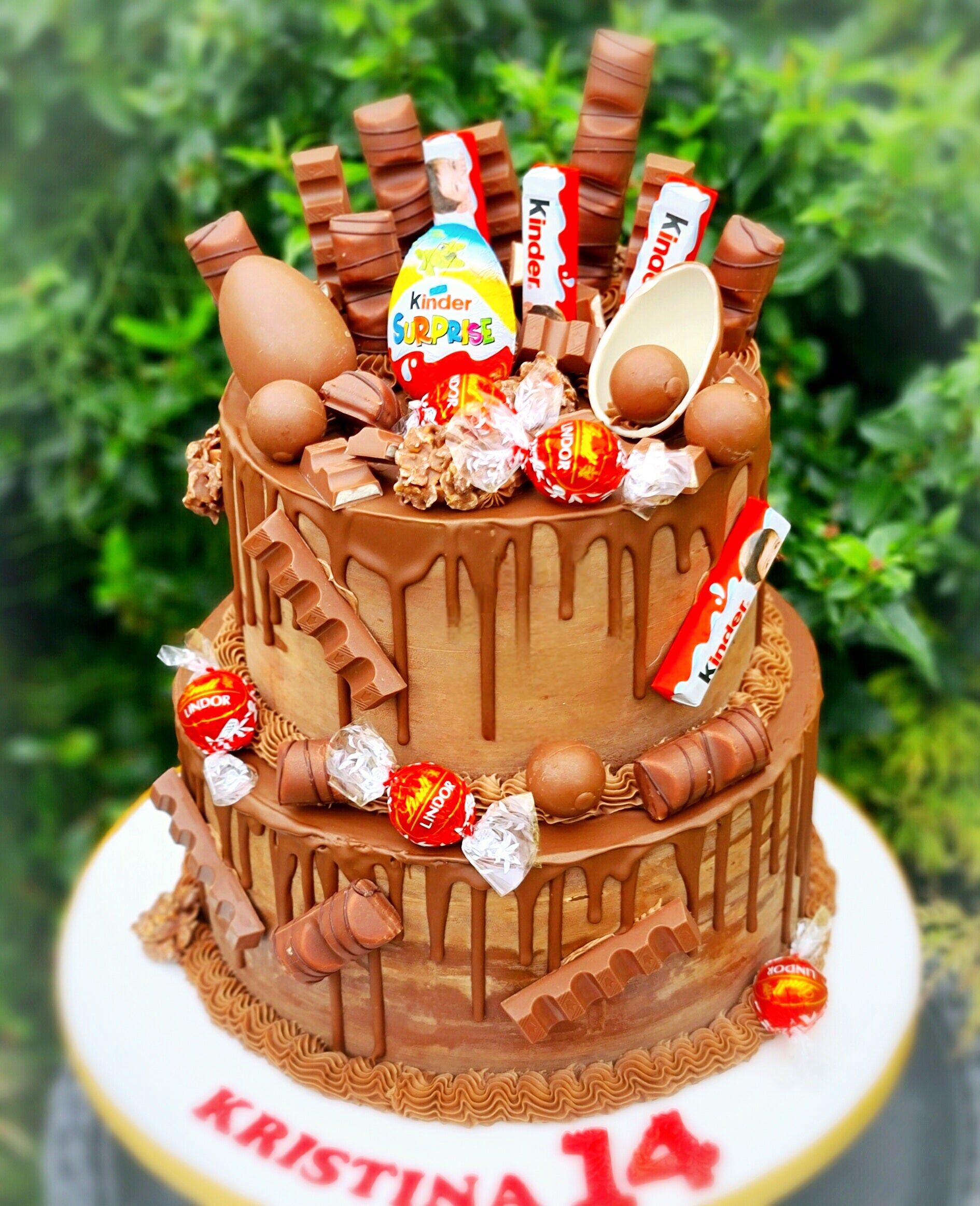 Decadent Chocolate Bliss Birthday Cake