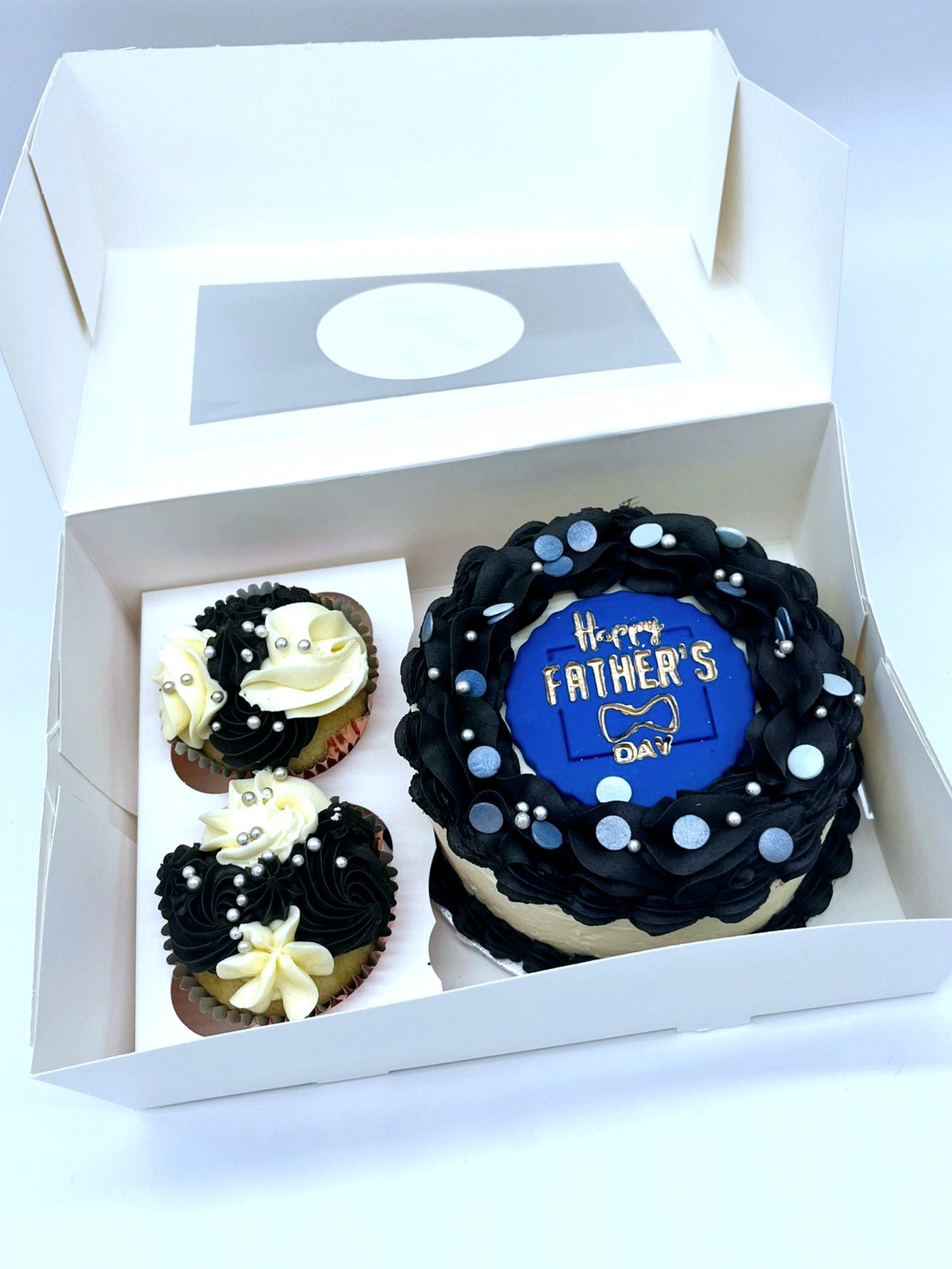 Happy Father's Day Mini Cake & Cupcake Set - Cake Secret