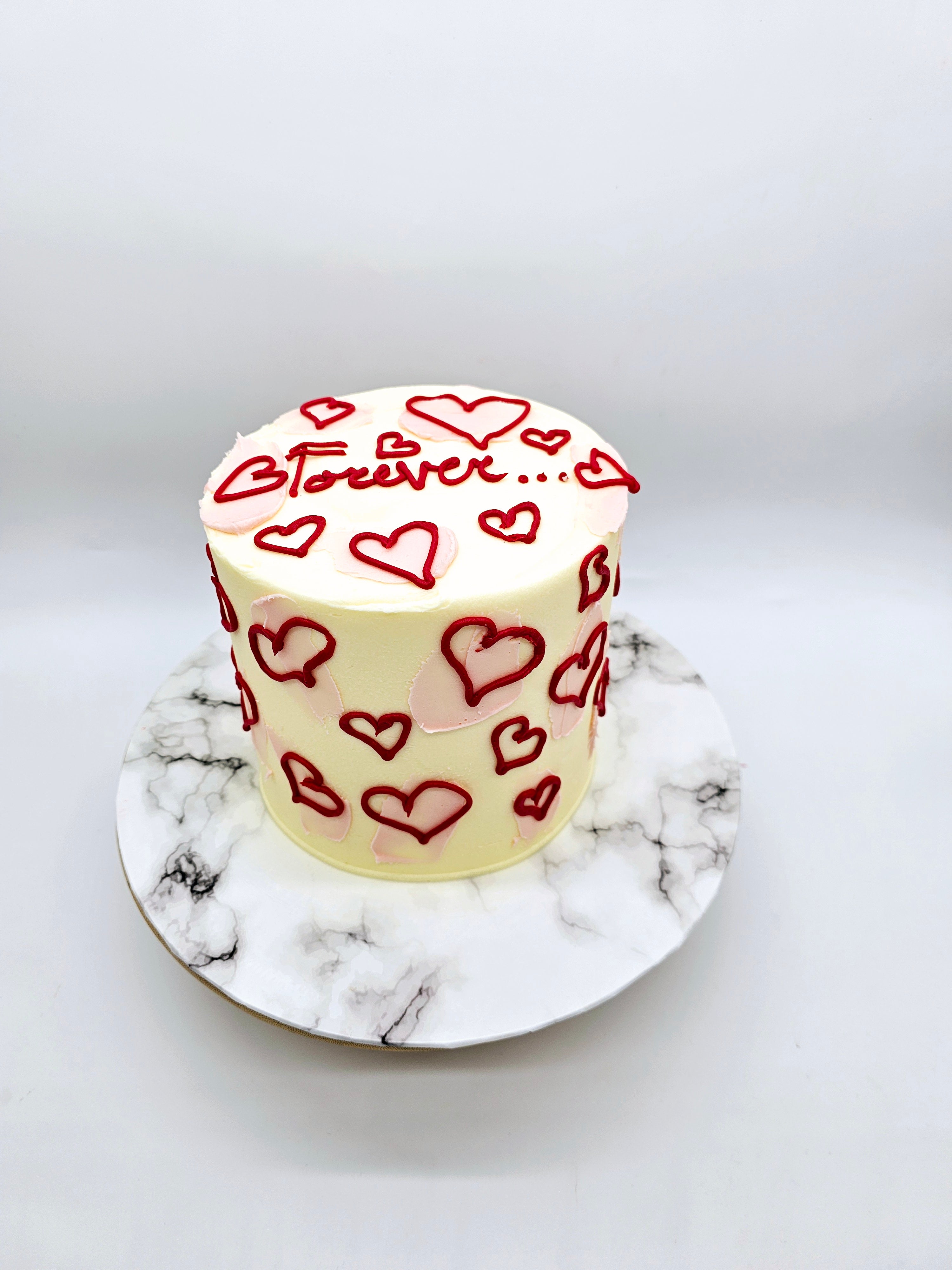 Forever Love Valentine’s Cake - Cake Secret