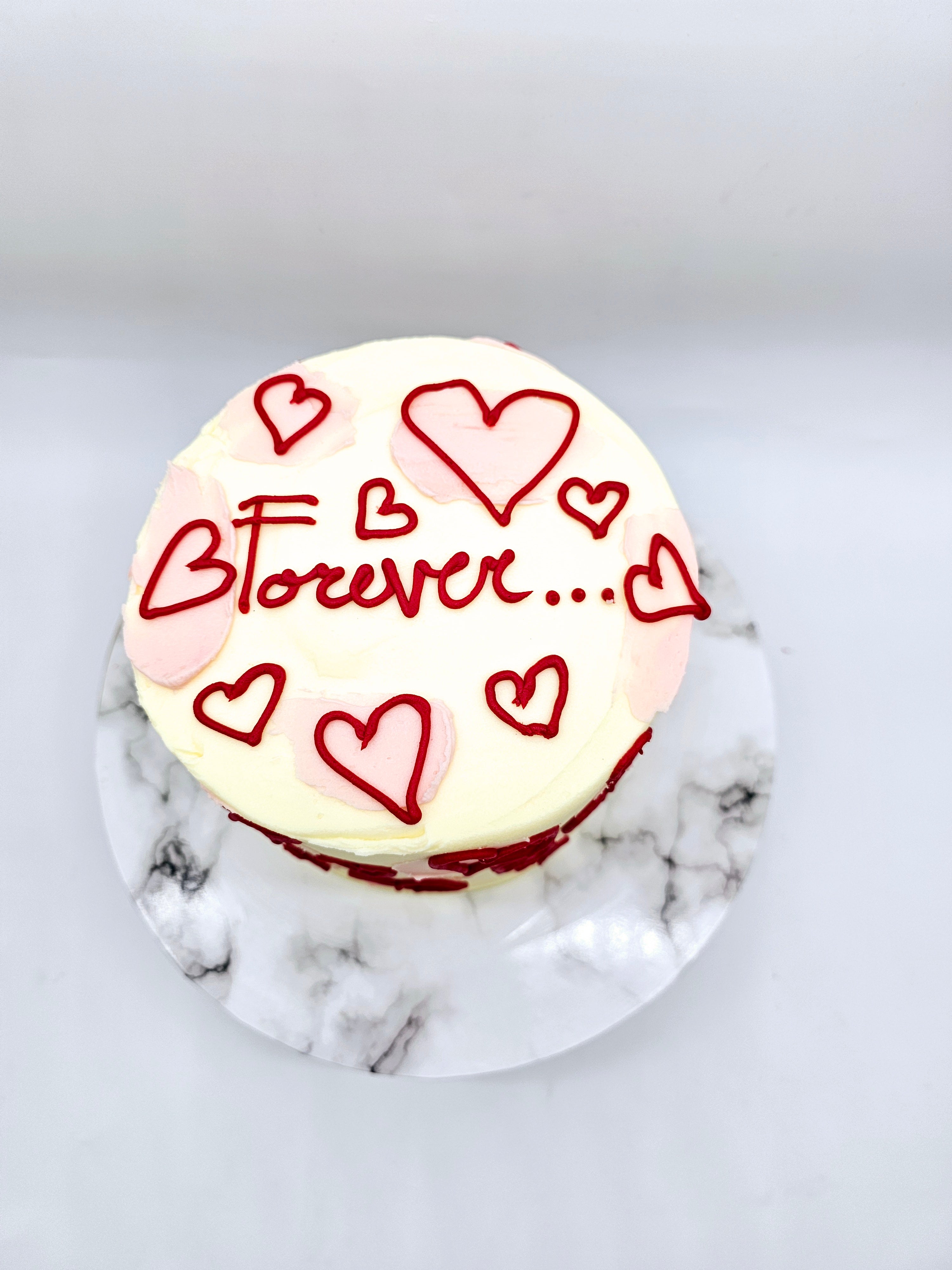 Forever Love Valentine’s Cake - Cake Secret
