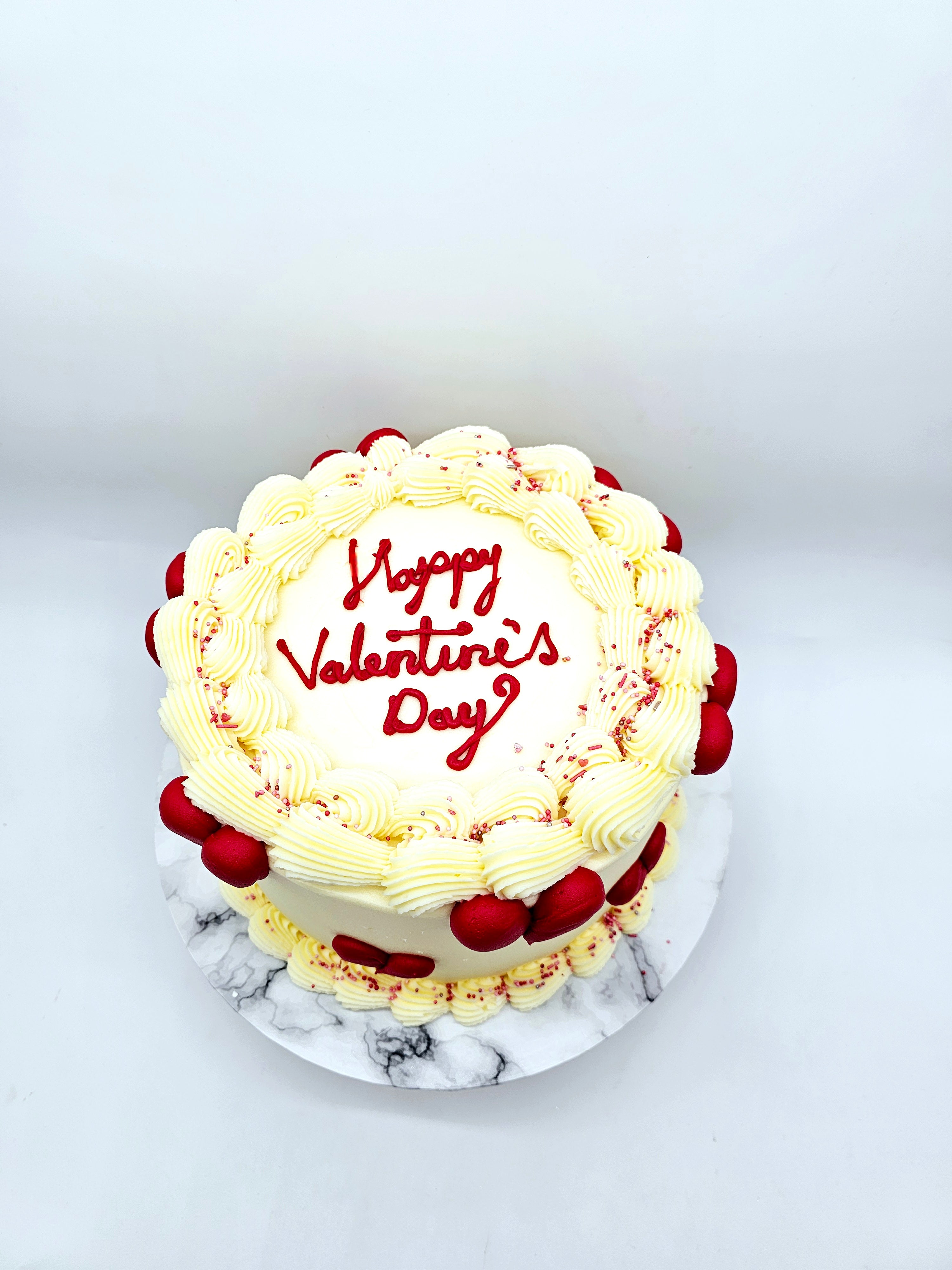 Valentine’s Day Celebration Cake - Cake Secret