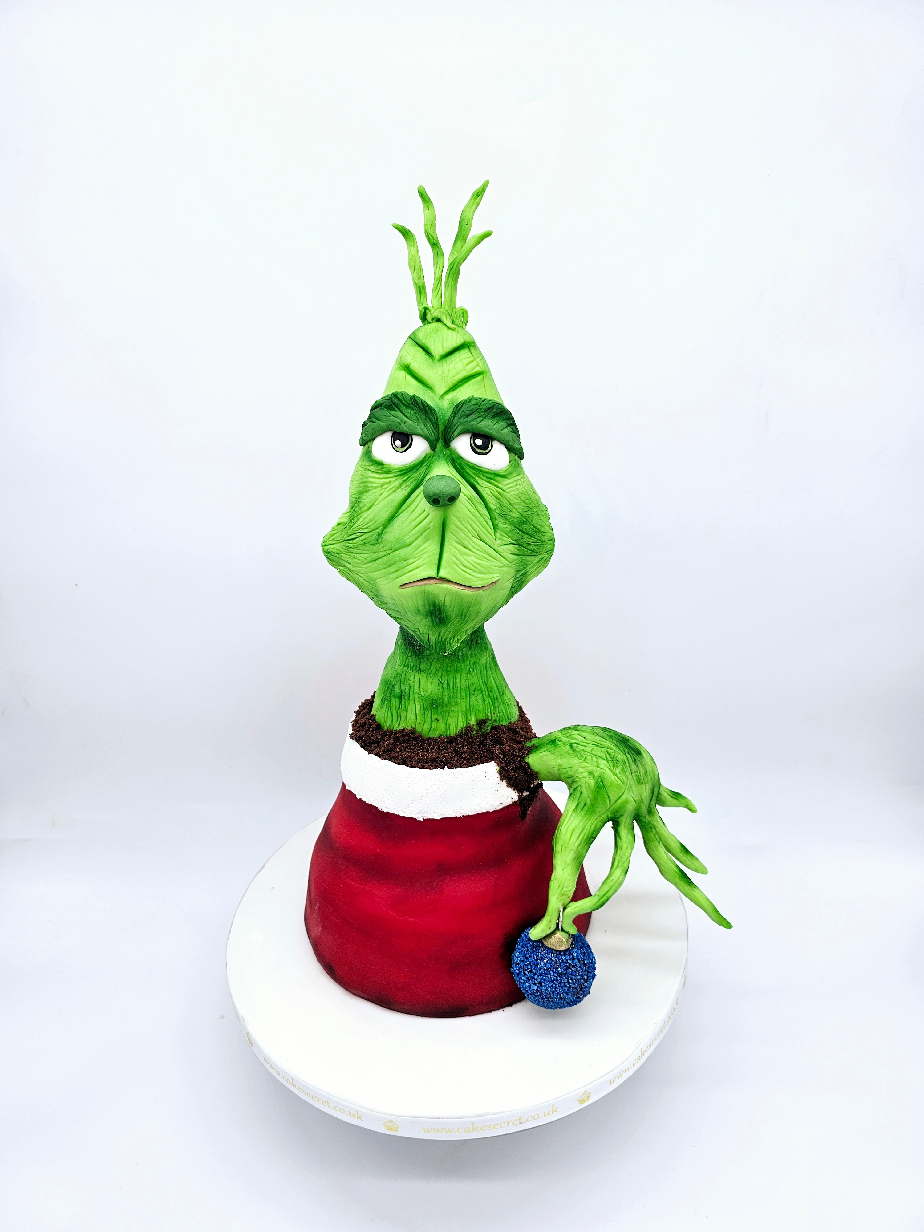 3D Grinch Christmas Cake - Cake Secret