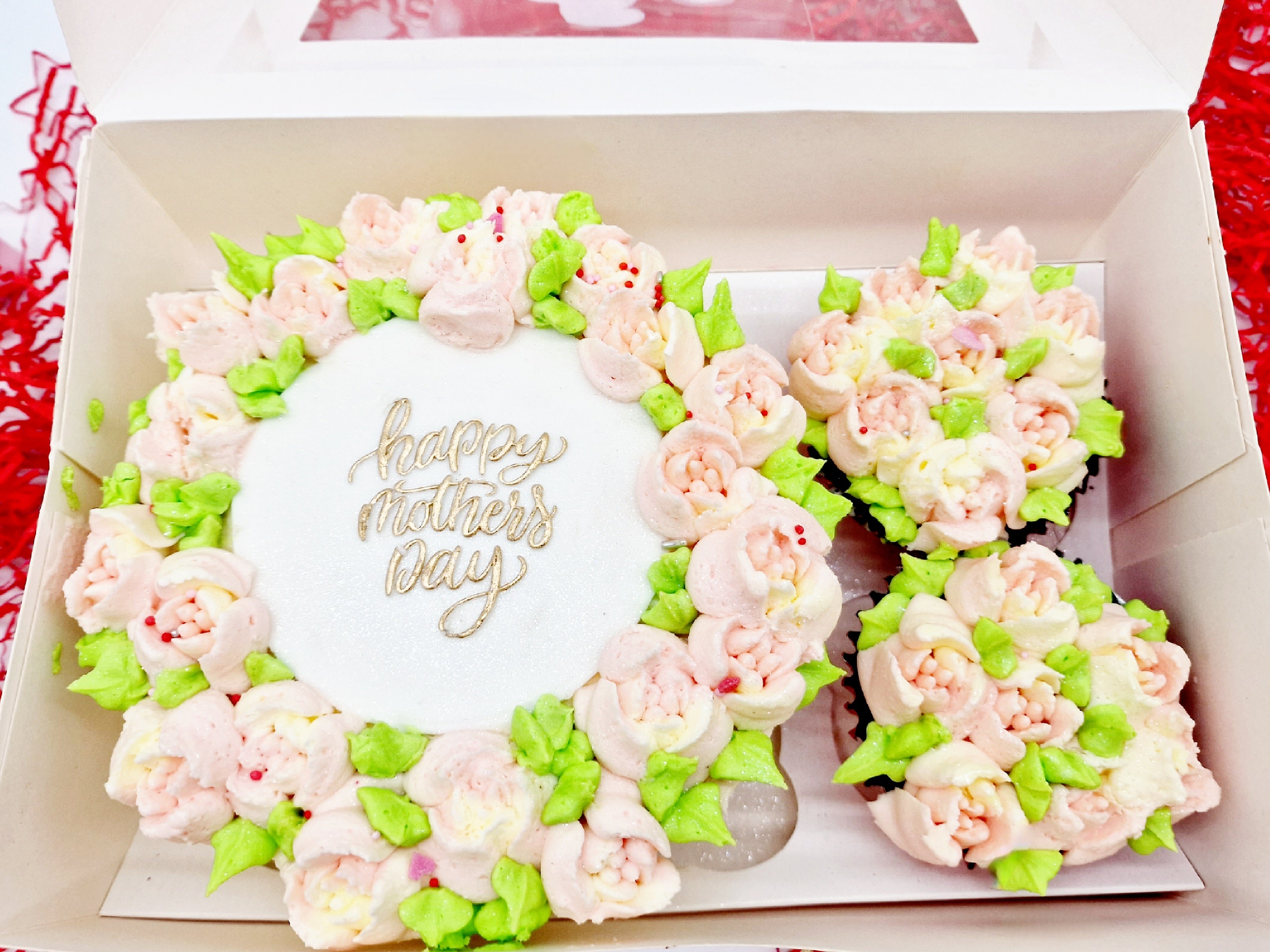 Tulip Bloom Mini Cake Set Cake Secret - Main Image