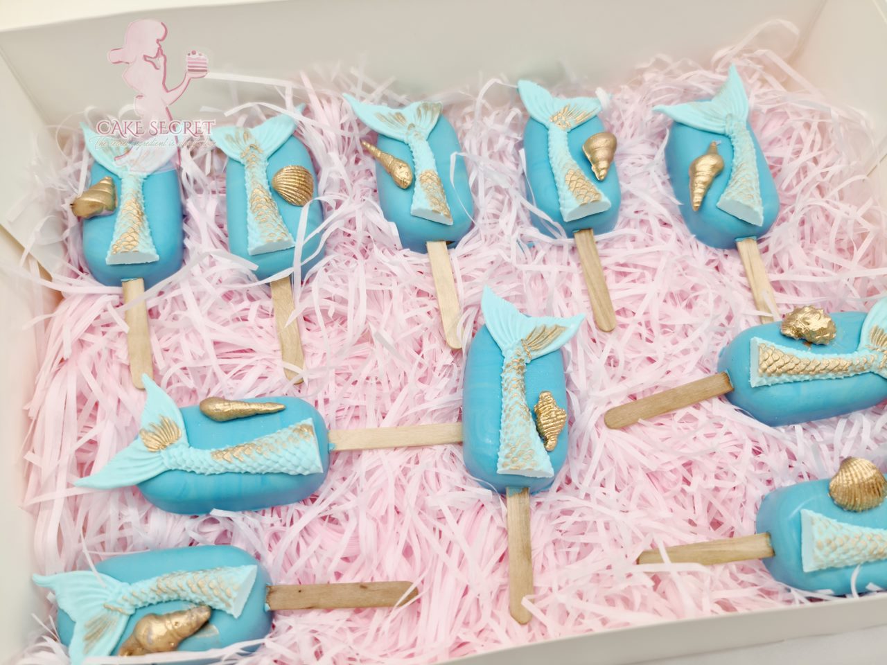 Enchanting Mermaid Tails Cakesicles - Cake Secret