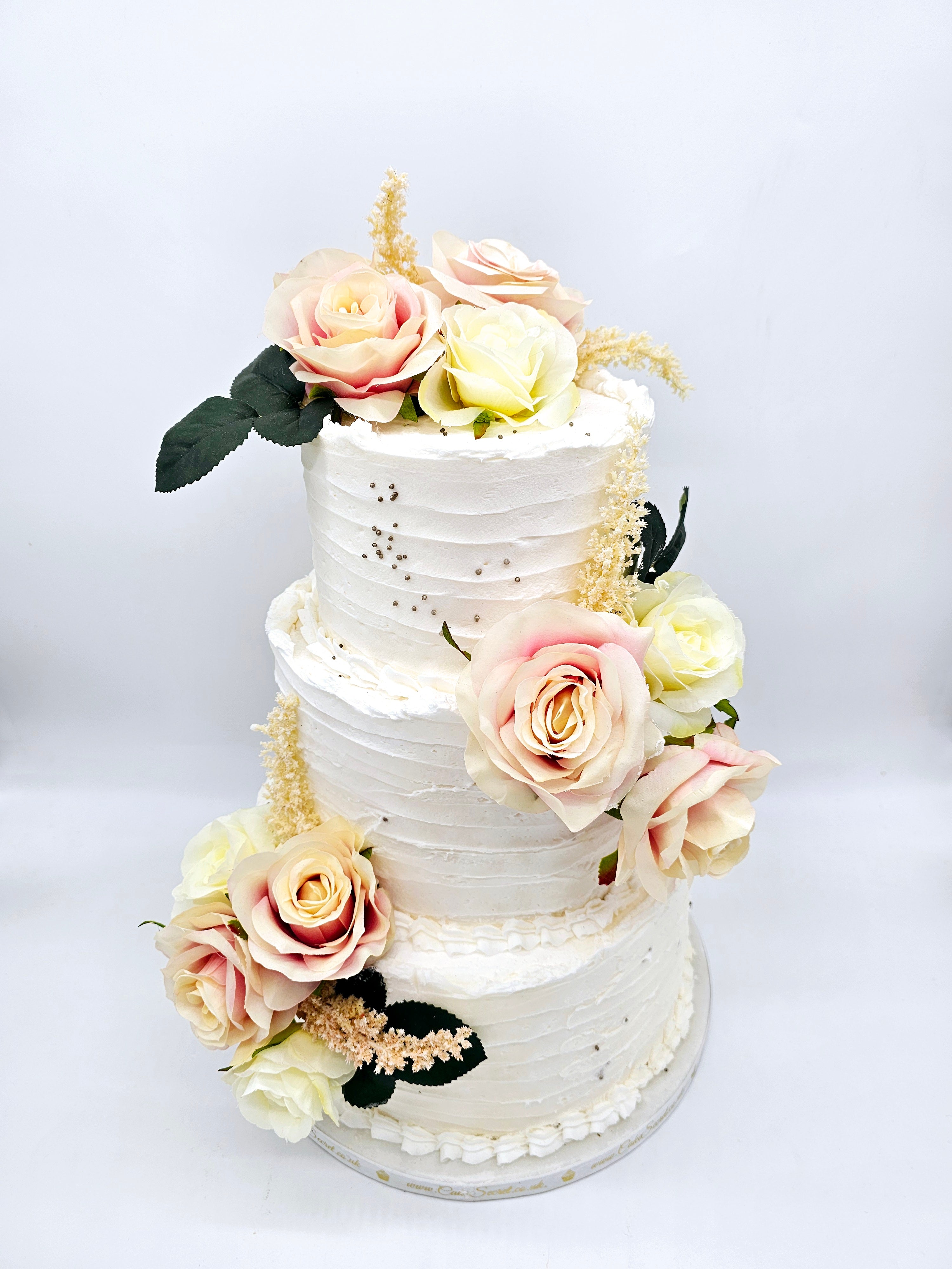 Ethereal Blooms Bliss Cake Wedding Cake - Cake Secret